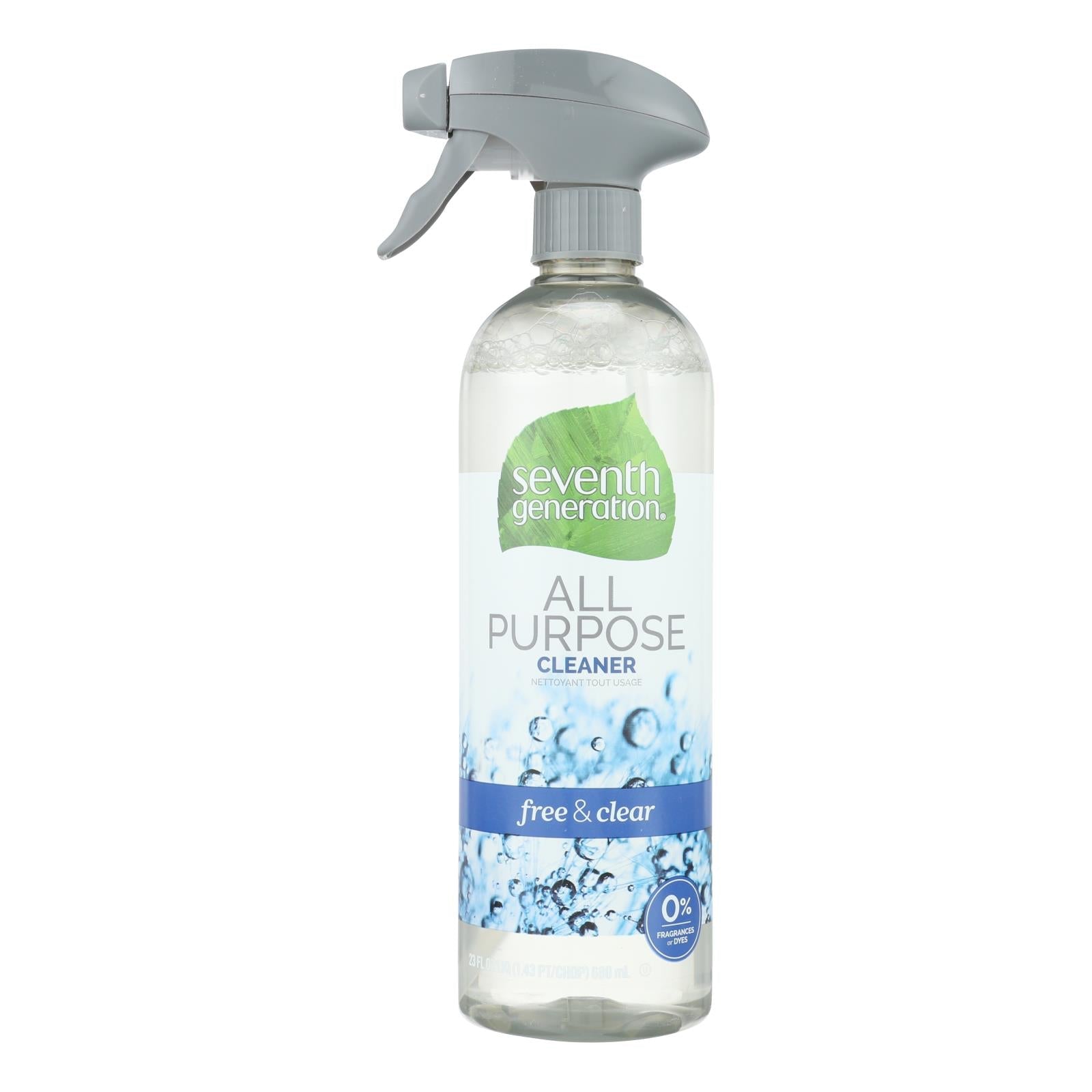 Seventh Generation All-Purpose Cleaner Free and Clear (8-Pack, 23 Fl Oz. Each)