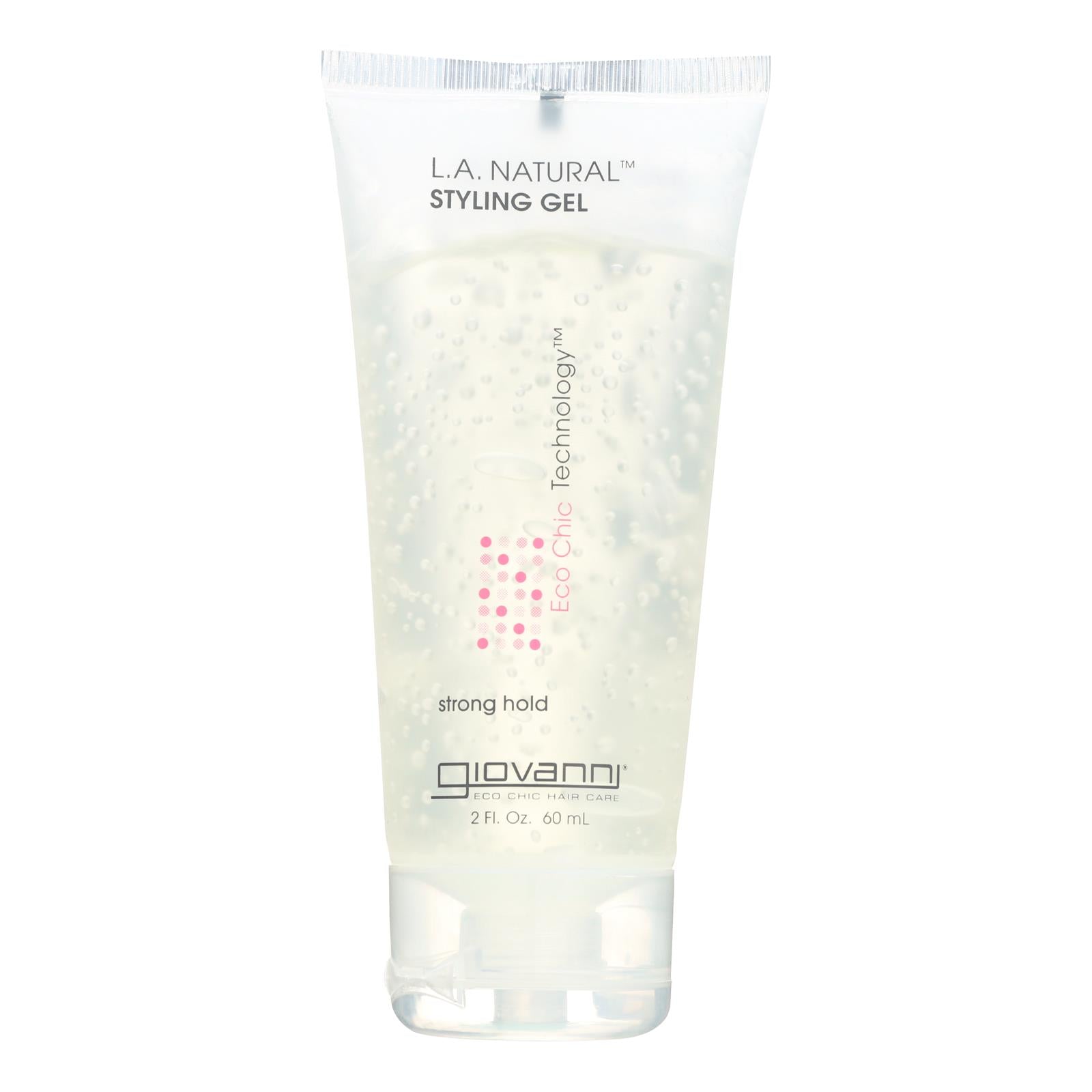 Gel de peinado natural Giovanni LA (12 x 2 onzas líquidas)