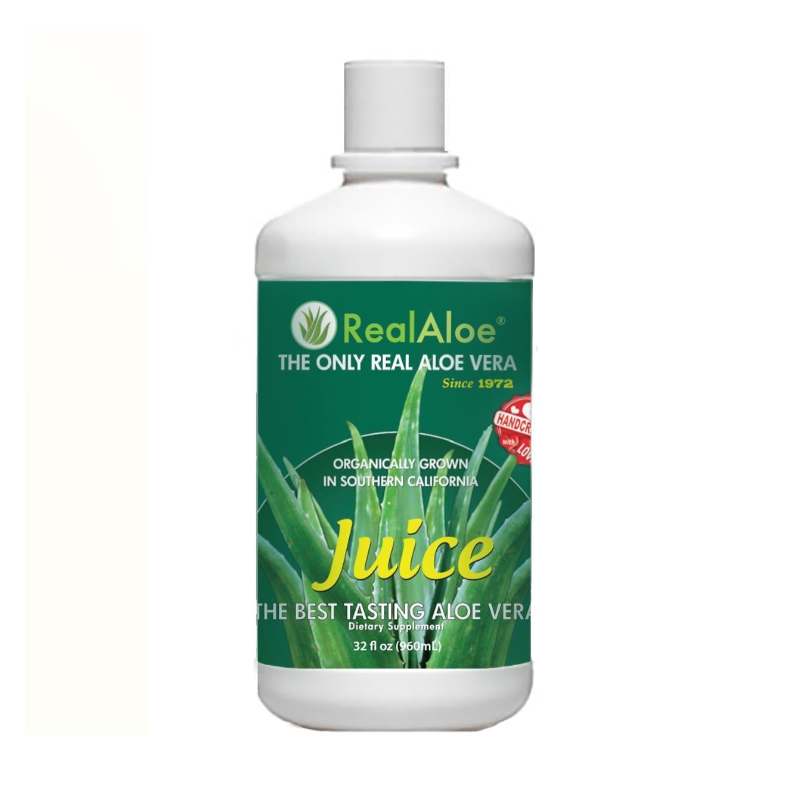 Jugo de aloe vera real - 32 onzas líquidas
