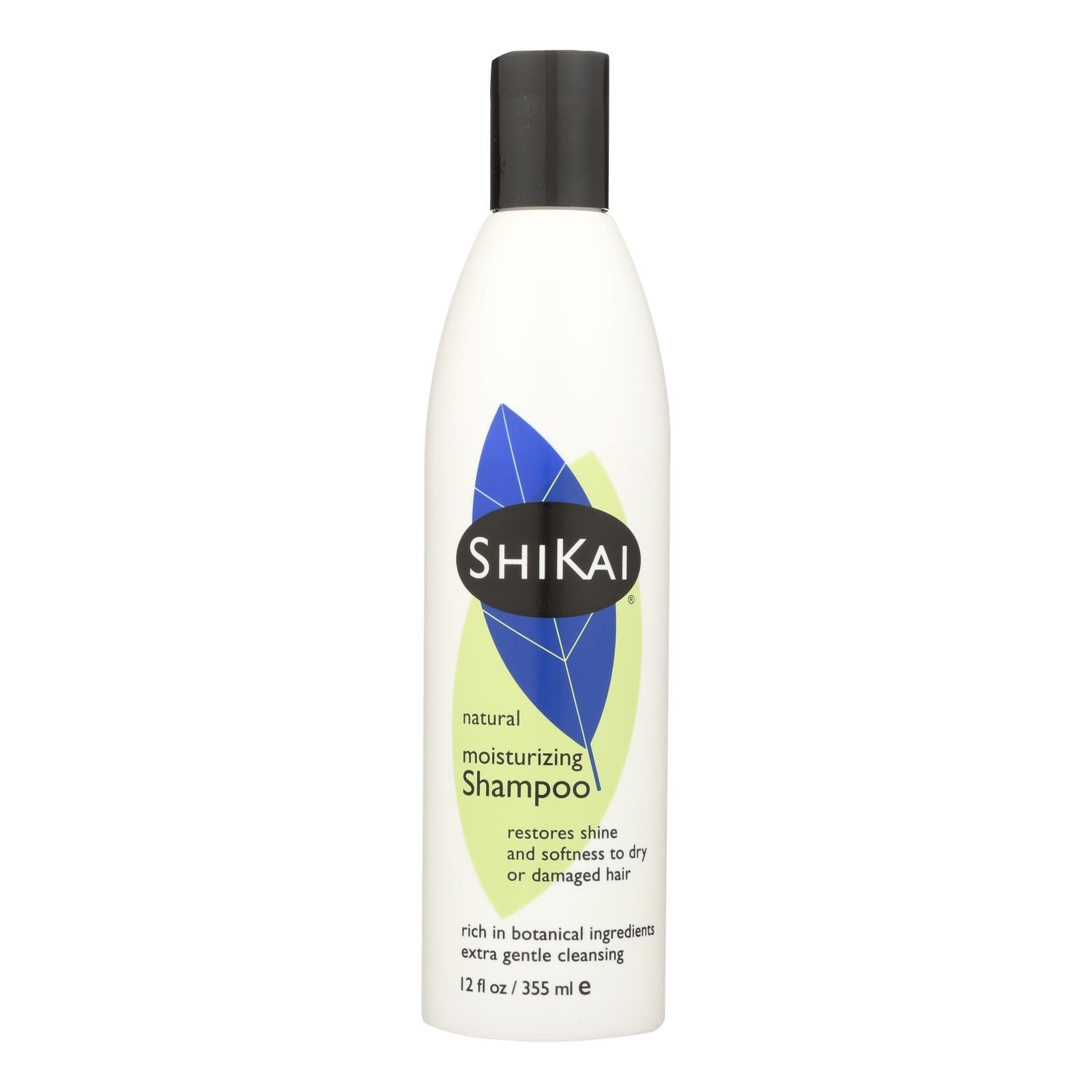 Champú hidratante Shikai para el cuidado natural del cabello (355 ml)