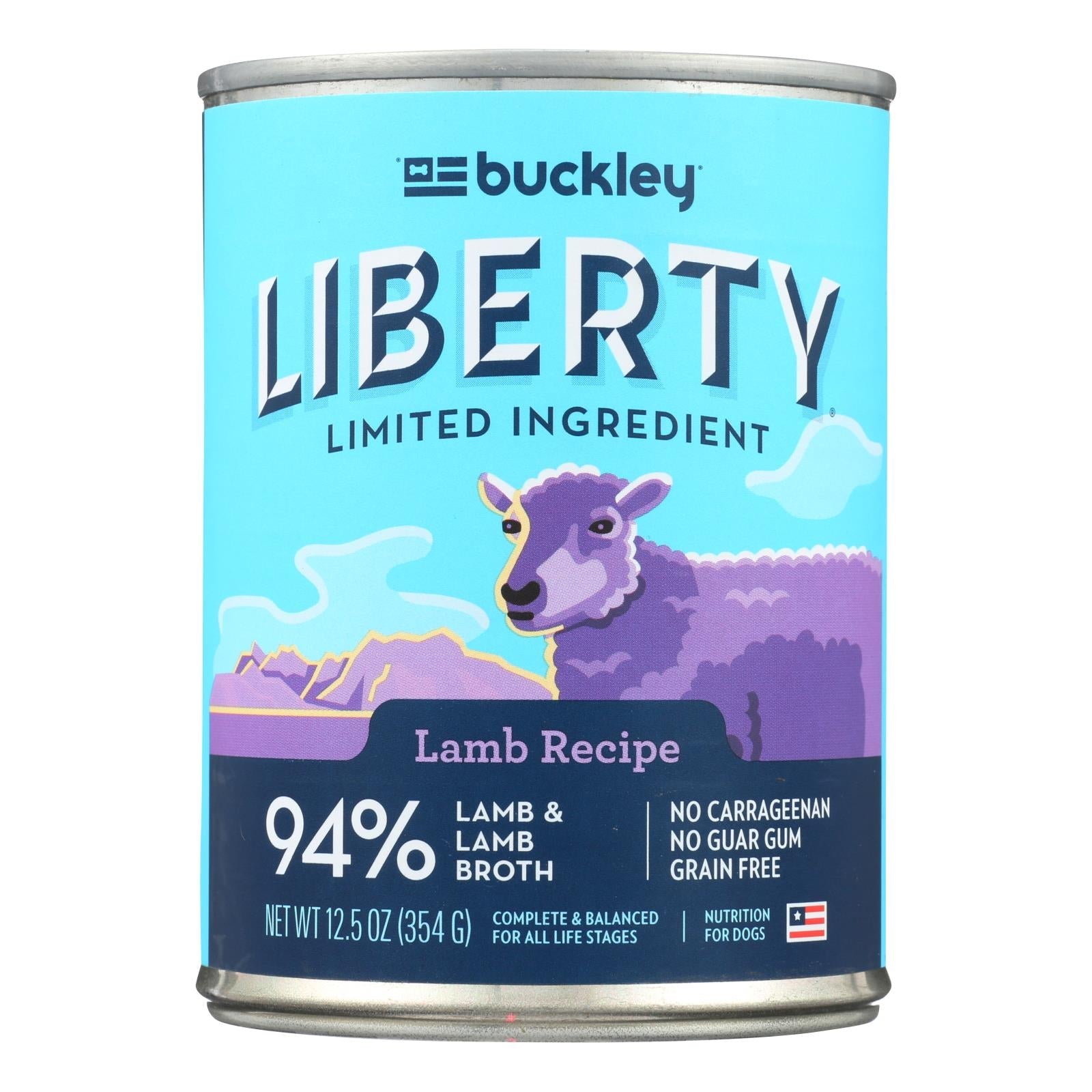 Cordero Buckley Liberty We Food (paquete de 12)