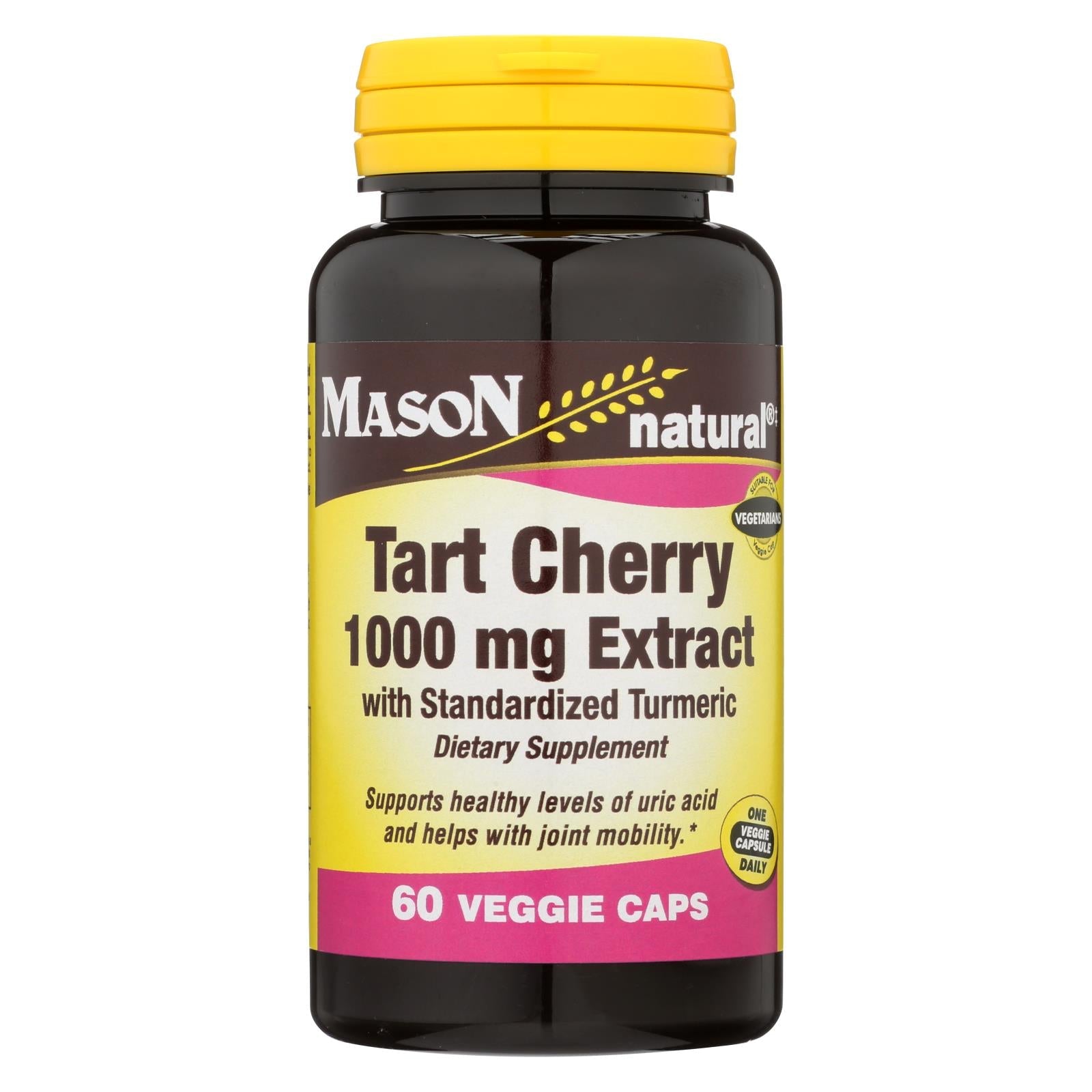 Mason Naturals - Suplemento para las articulaciones con cúrcuma y cereza ácida (60 cápsulas)