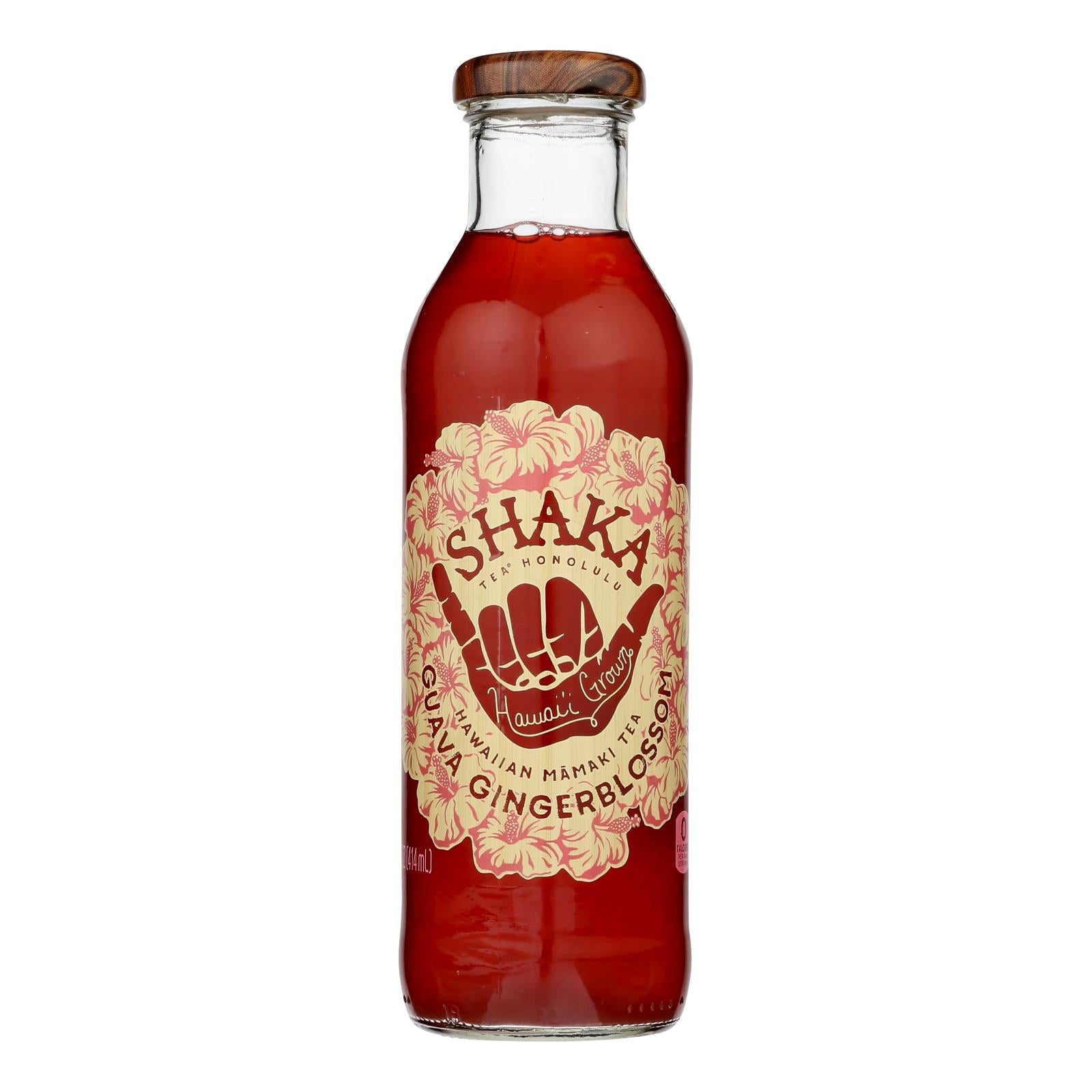 Té Shaka - Té de guayaba y jengibre (paquete de 12, 14 onzas líquidas)