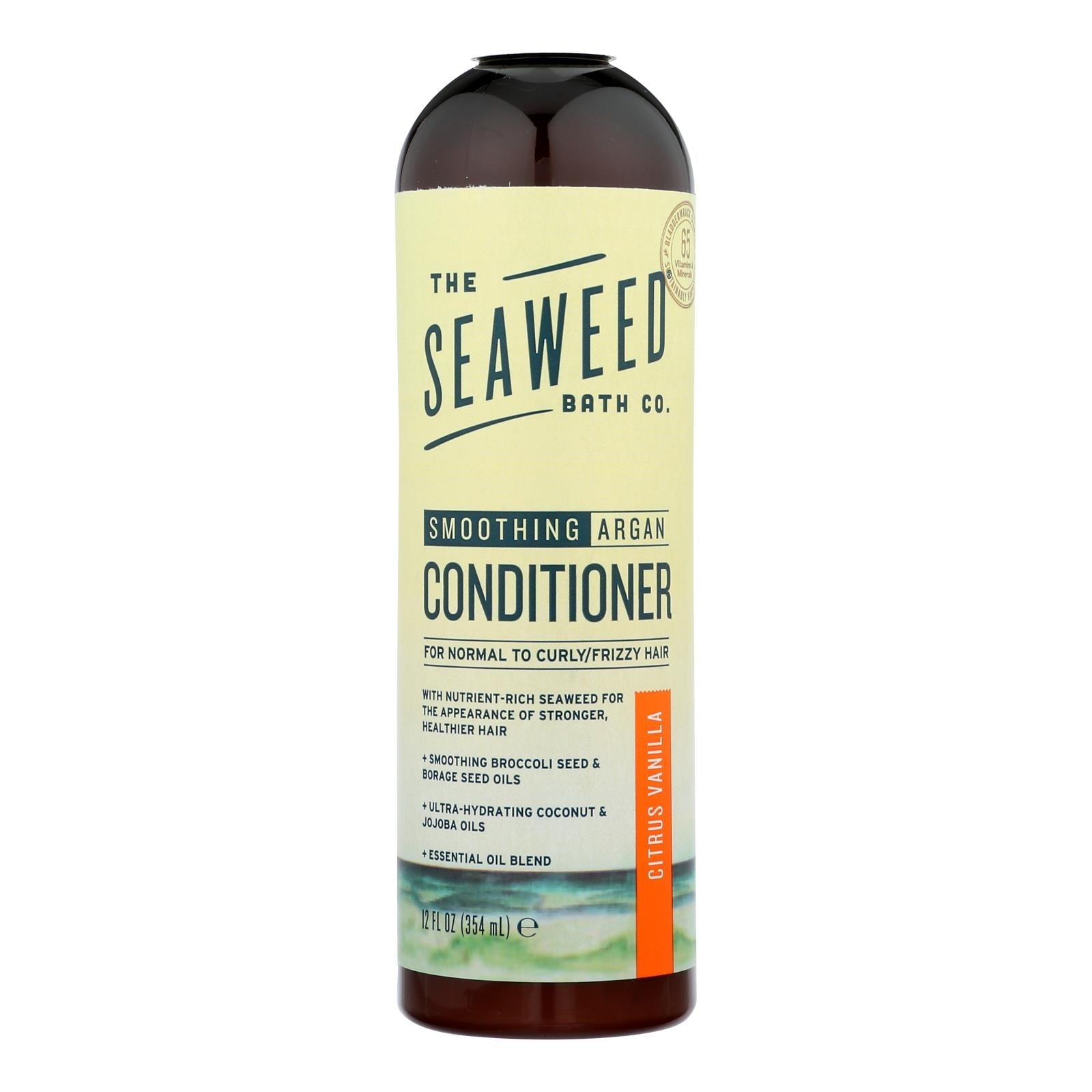 Acondicionador suavizante de vainilla cítrica de The Seaweed Bath Co, 355 ml