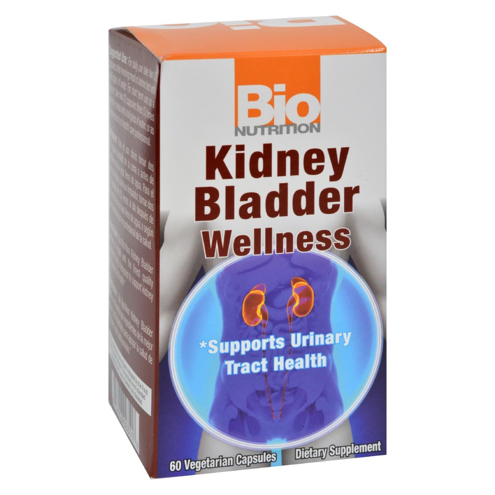 Bio Nutrition - Apoyo para el bienestar renal y vesical (60 cápsulas vegetarianas)