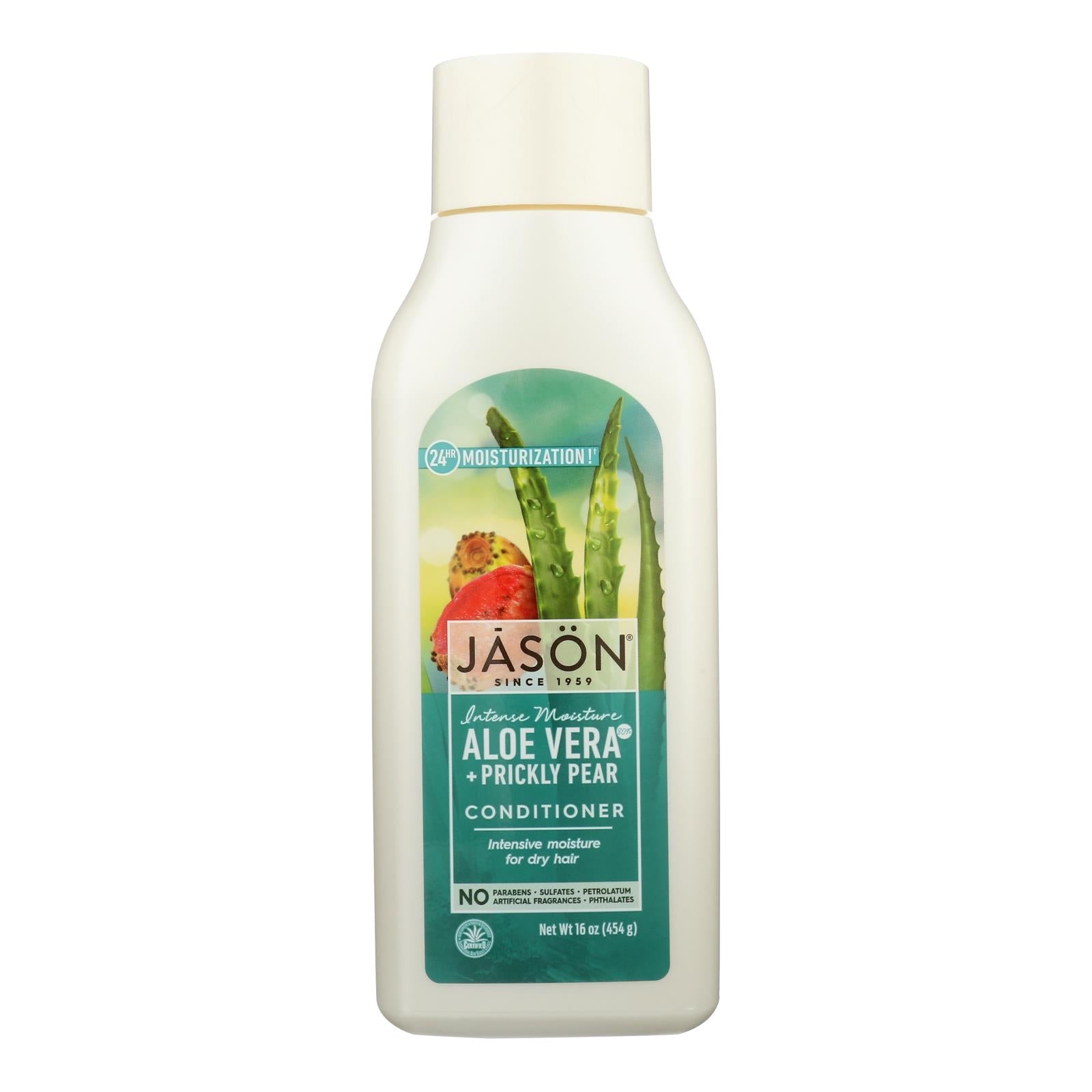Acondicionador de aloe vera Jason, 16 onzas líquidas