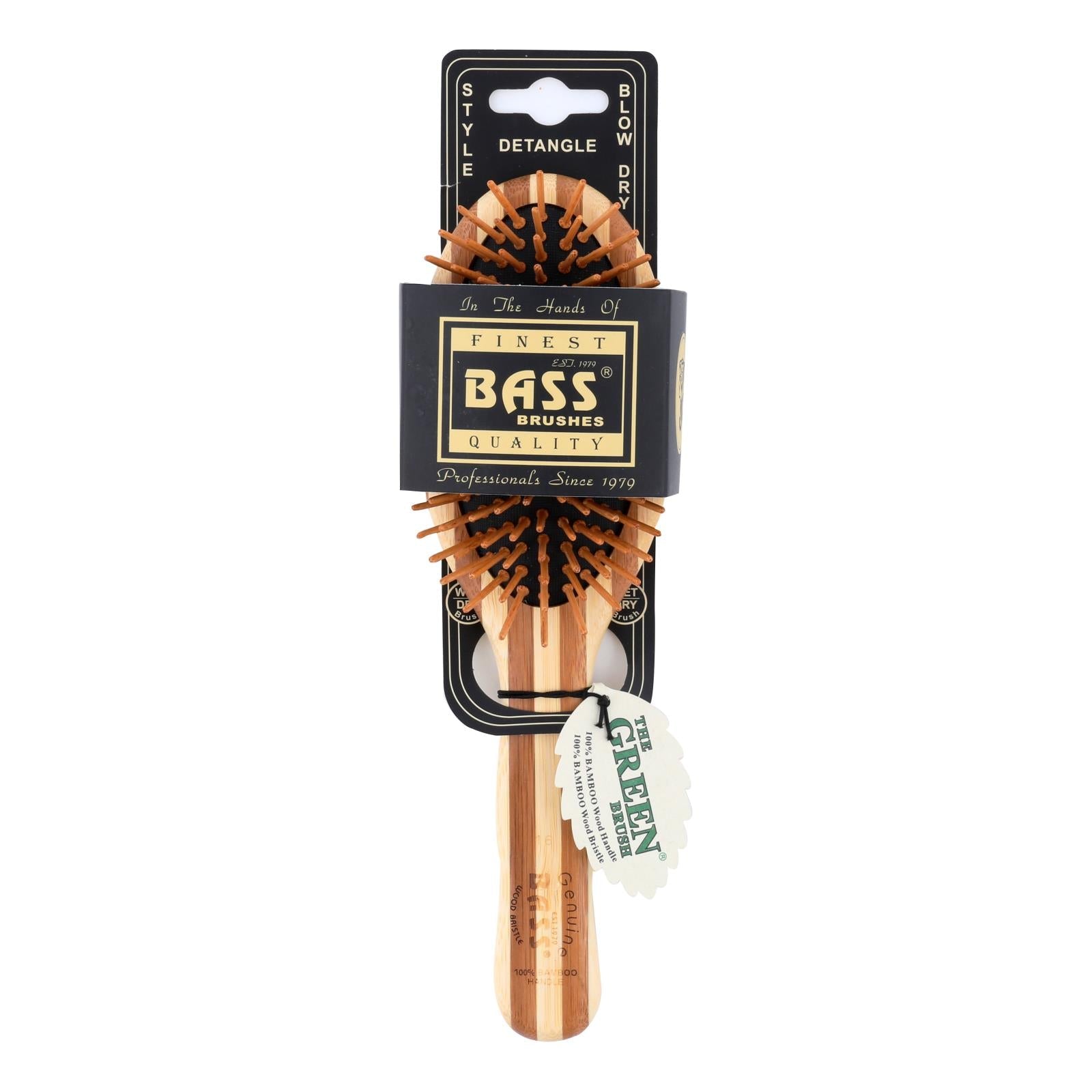 Cepillo de cerdas de madera de bambú Bass Brushes - XL 