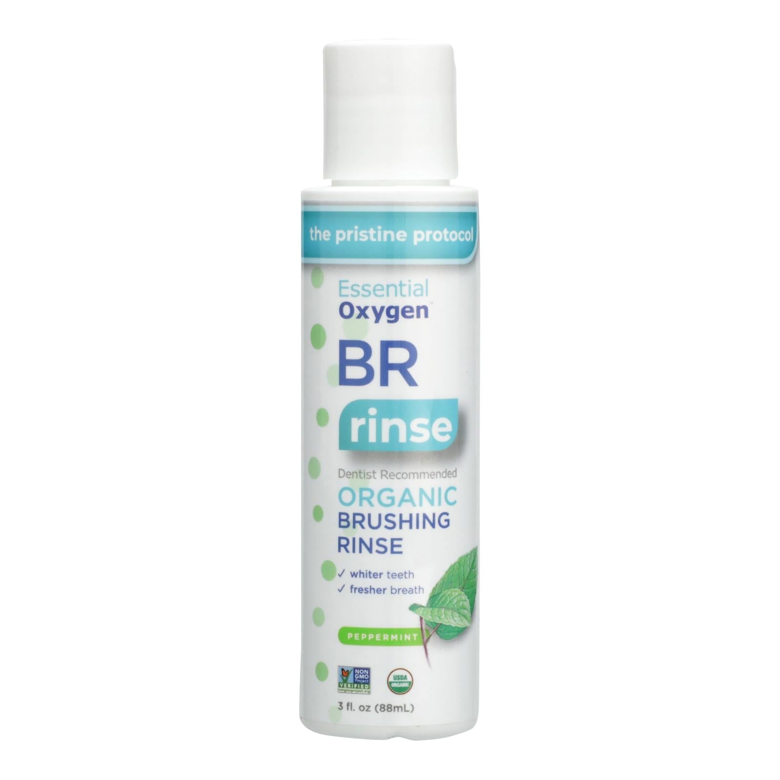 Enjuague bucal con menta y oxígeno esencial
