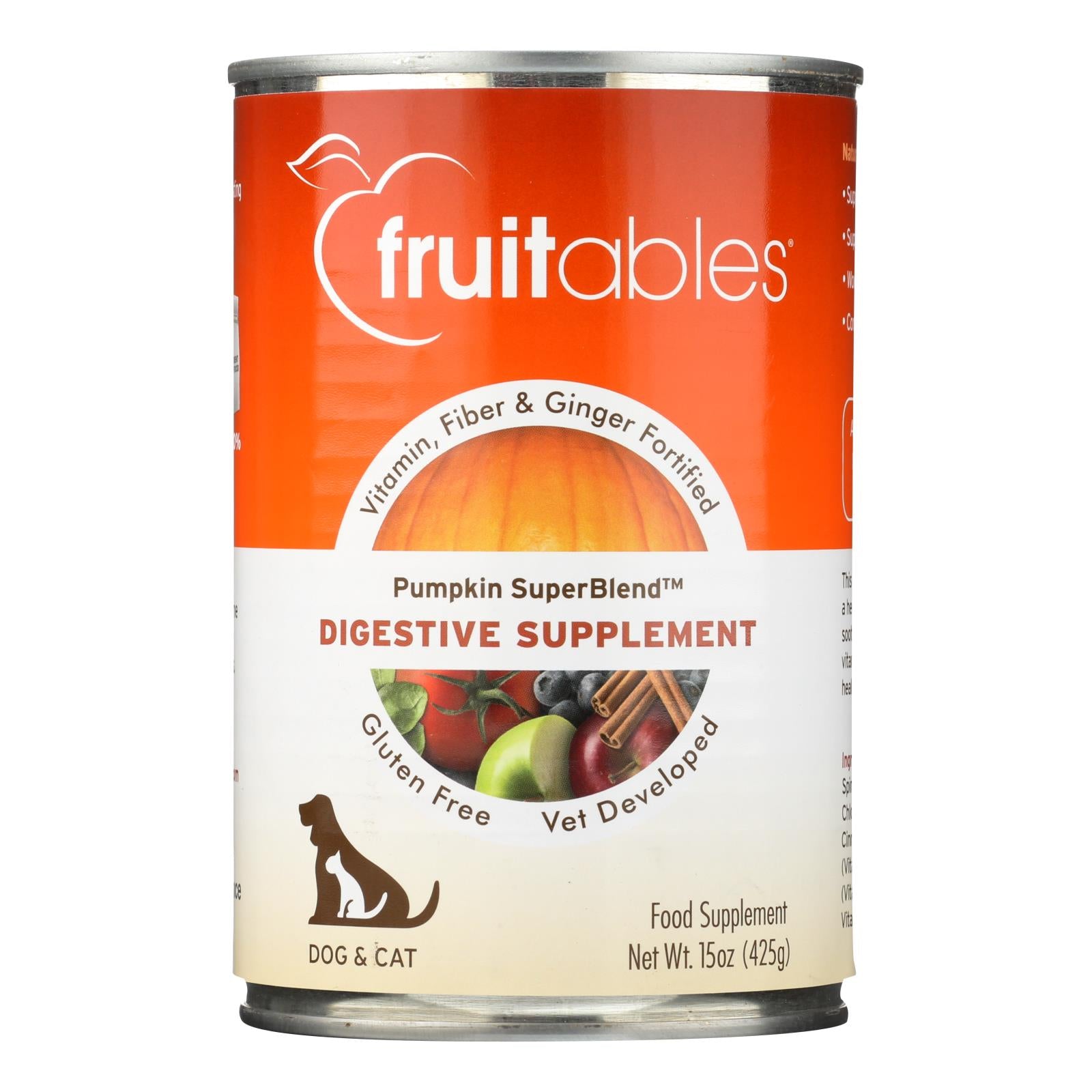 Suplemento digestivo Fruitables para perros (paquete de 12 - 15 oz)