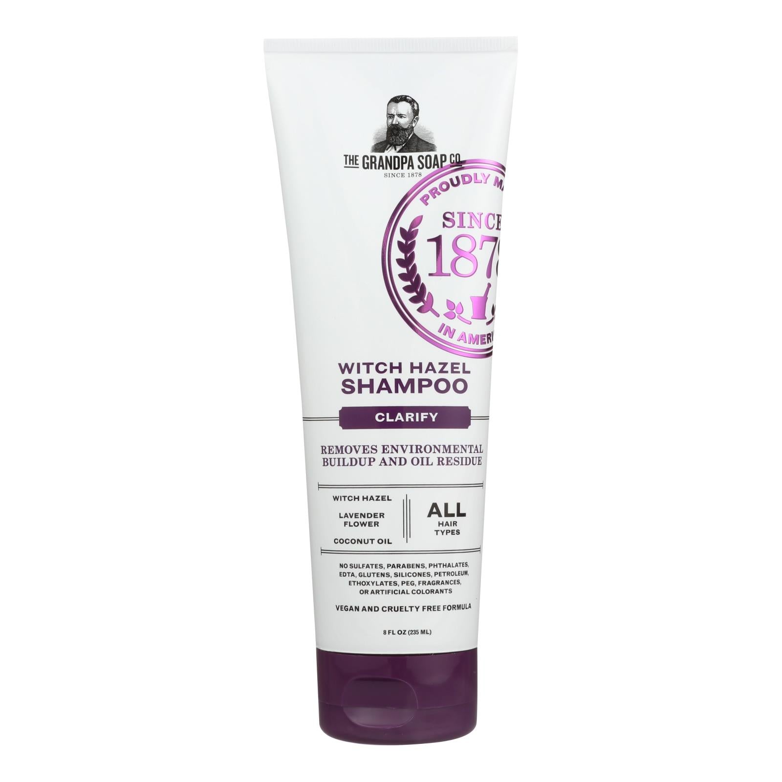 Champú Grandpa Soap con hamamelis (237 ml) 