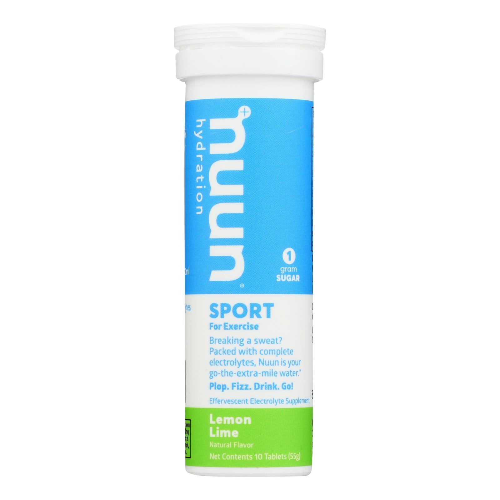 Nuun Hydration Active Limón Lima (paquete de 10 comprimidos)
