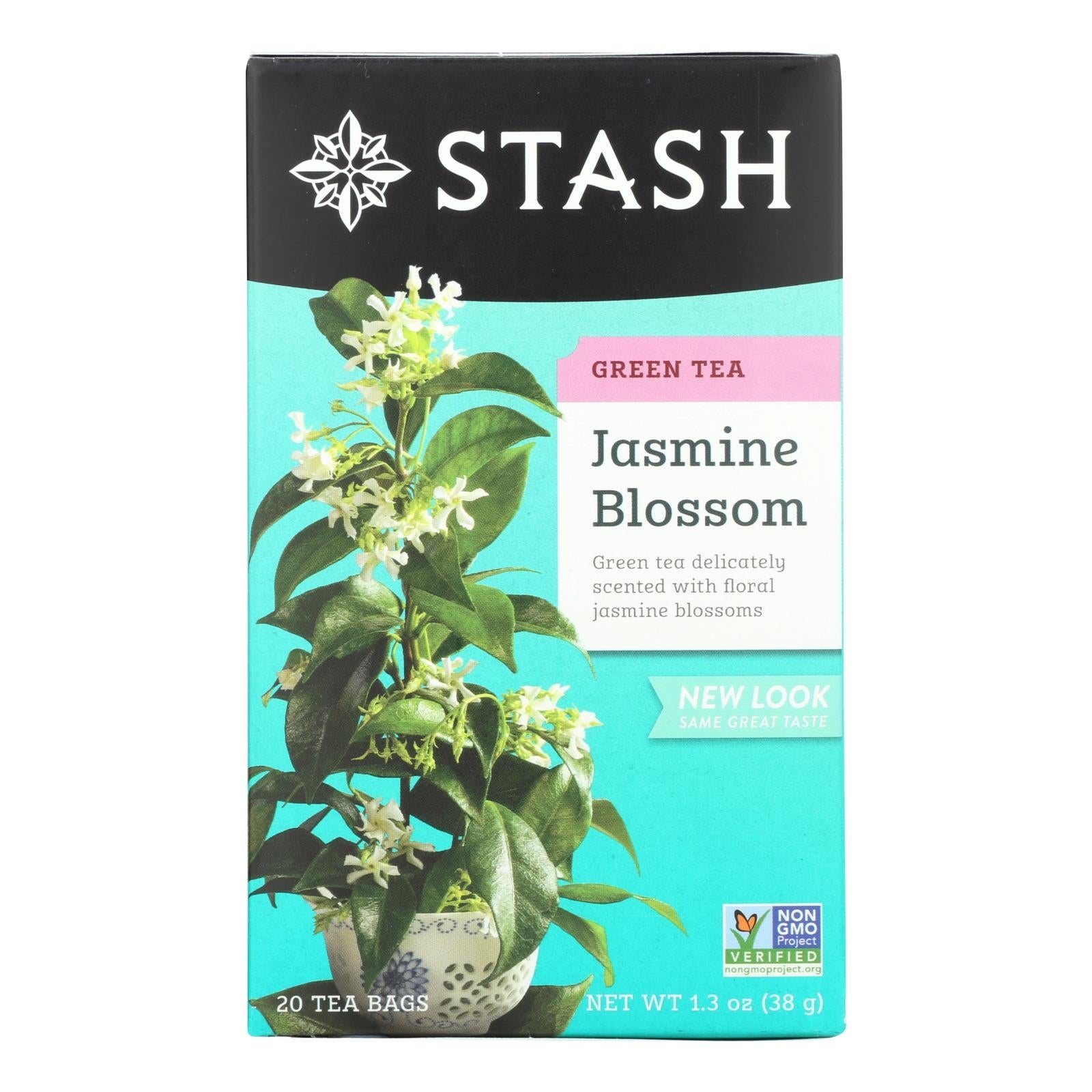 Té Stash de flor de jazmín (paquete de 6 - 20 unidades)