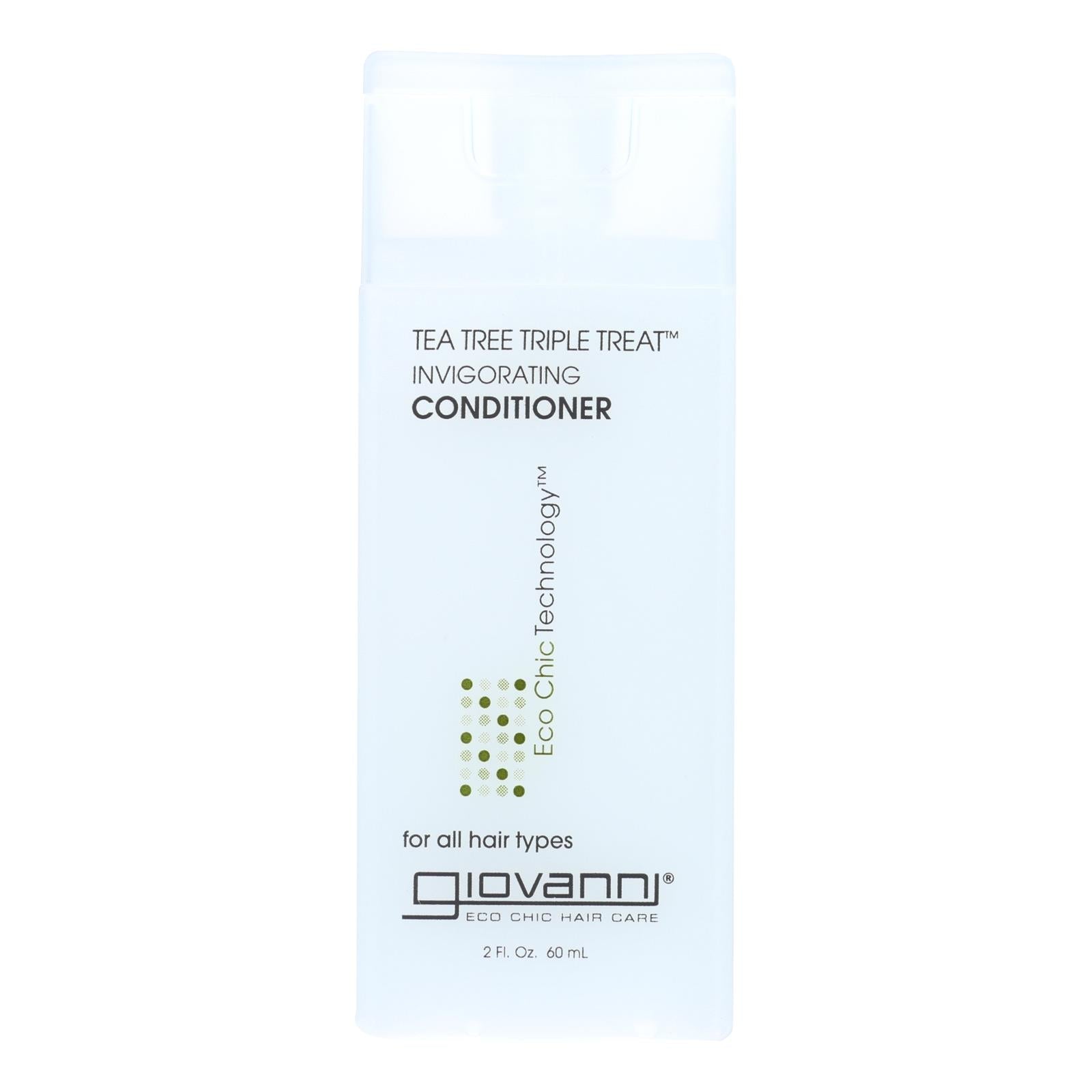 Acondicionador Giovanni Tea Tree Triple Treat - 2 onzas líquidas