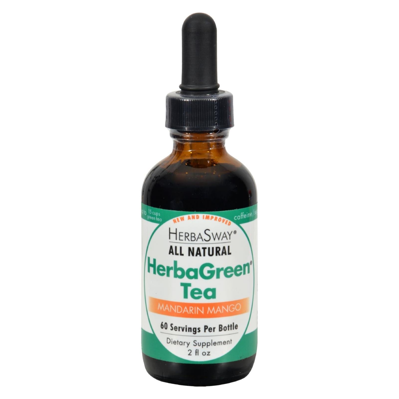 Té Herbagreen de mandarina y mango de Herbasway Laboratories - 56 ml