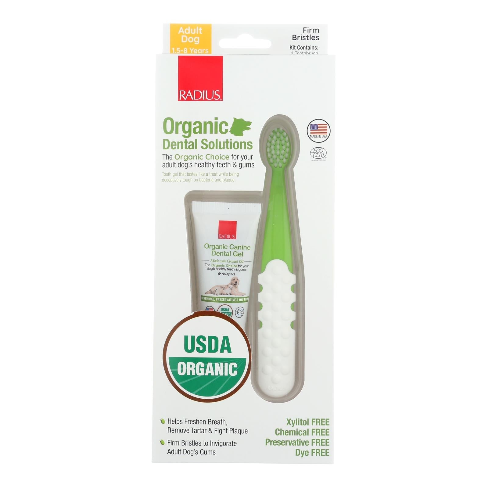 Kit de soluciones dentales para mascotas Pura Naturals para adultos: Cuidado bucal avanzado para dientes y encías saludables