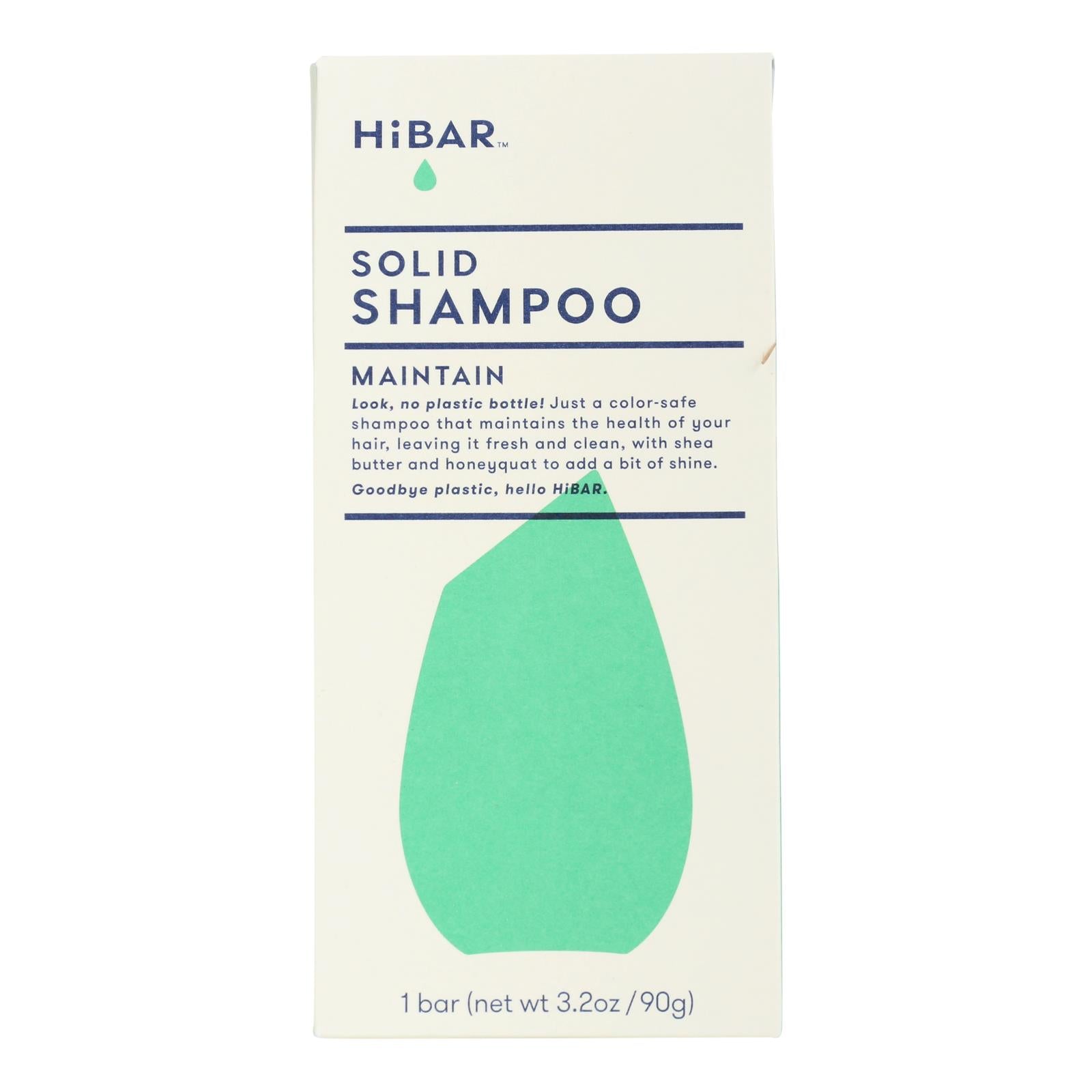 Champú sólido Hibar Inc para mantenimiento - 3.2 oz