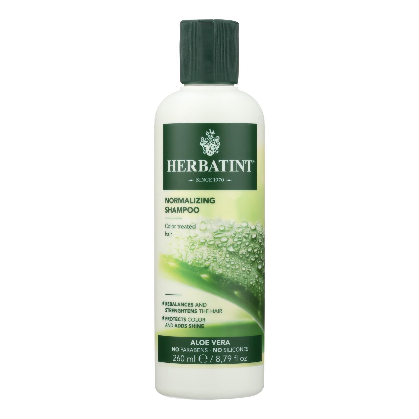 Champú suave Herbatint para cabello teñido (8,79 oz) 