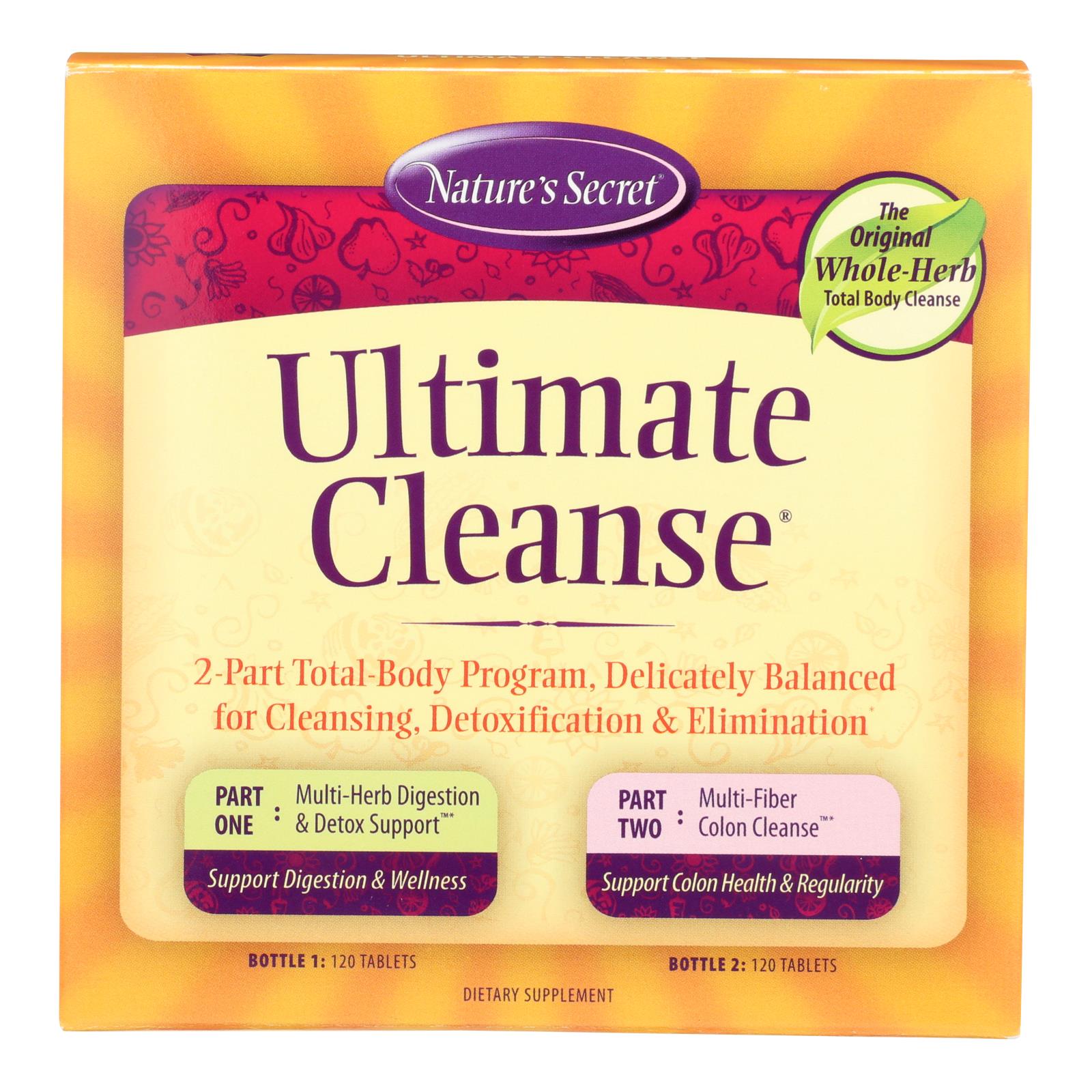 Nature's Secret Ultimate Cleanse 120 comprimidos