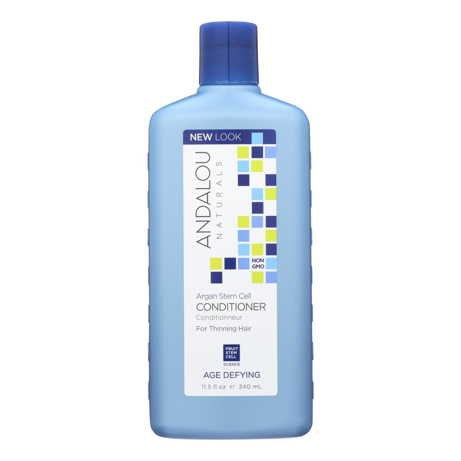 Acondicionador antiedad Andalou Naturals con células madre de argán - 345 ml