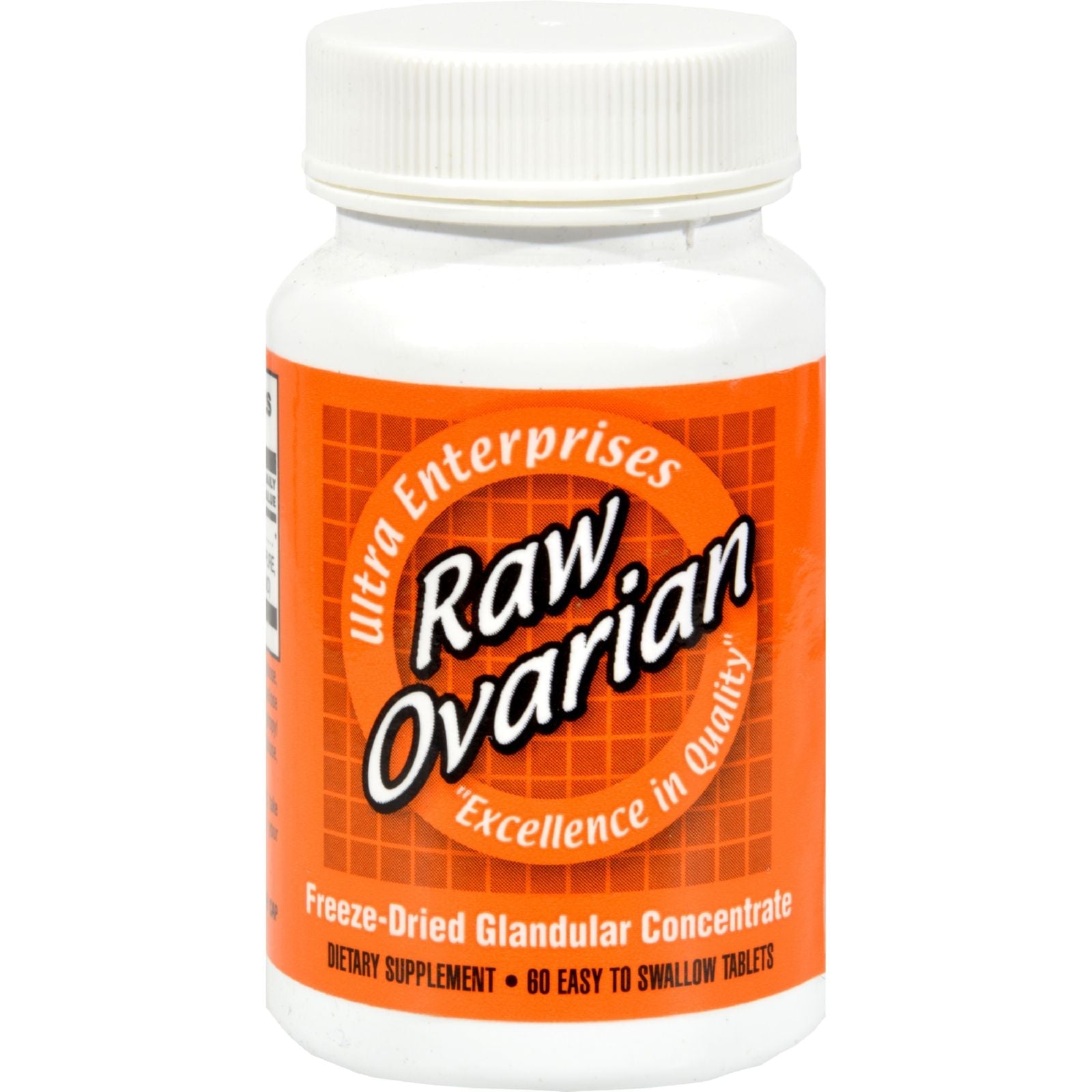 Glándulas ováricas crudas - 200 mg | 60 comprimidos