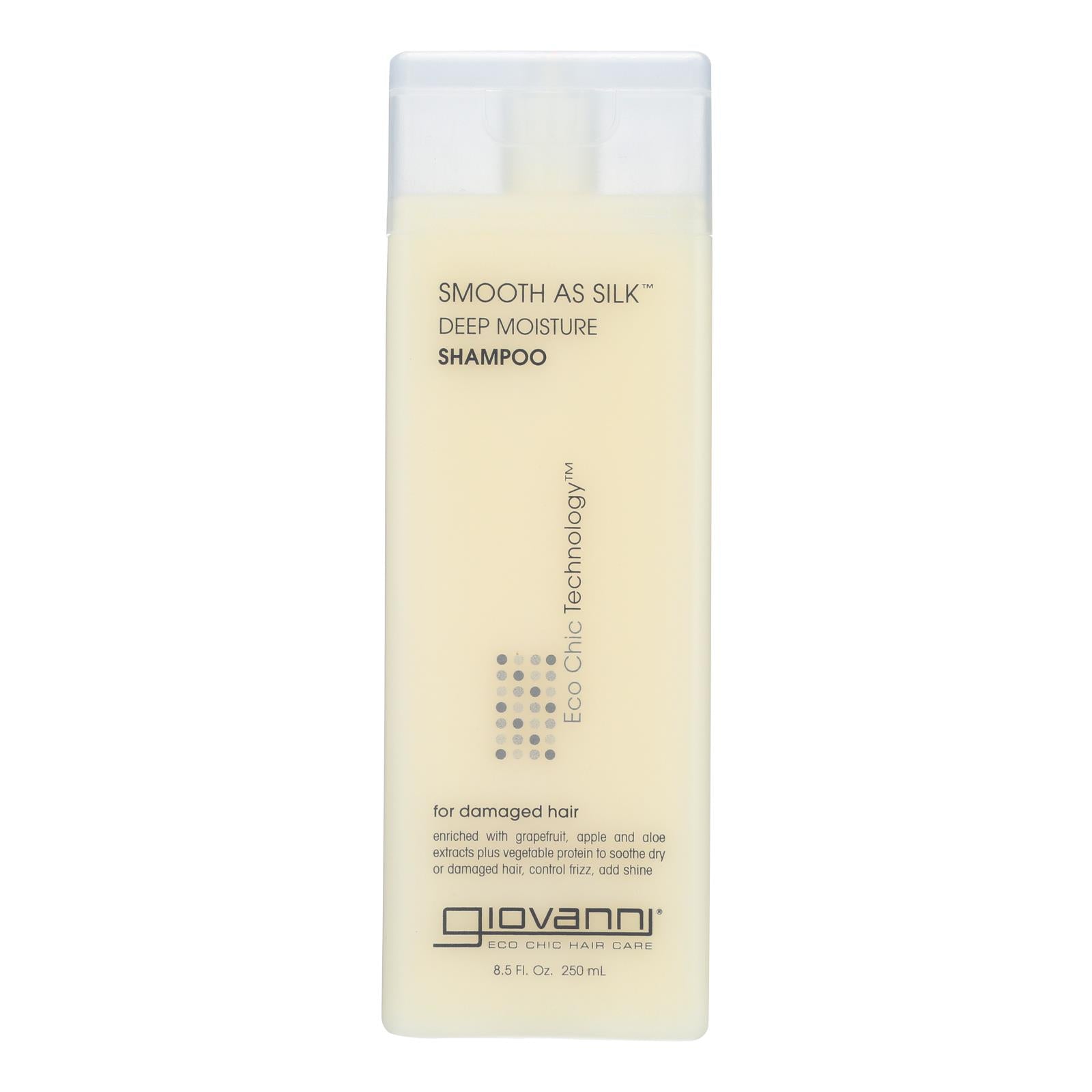 Champú Giovanni Hidratación Profunda, Suave como la Seda (237 ml) 