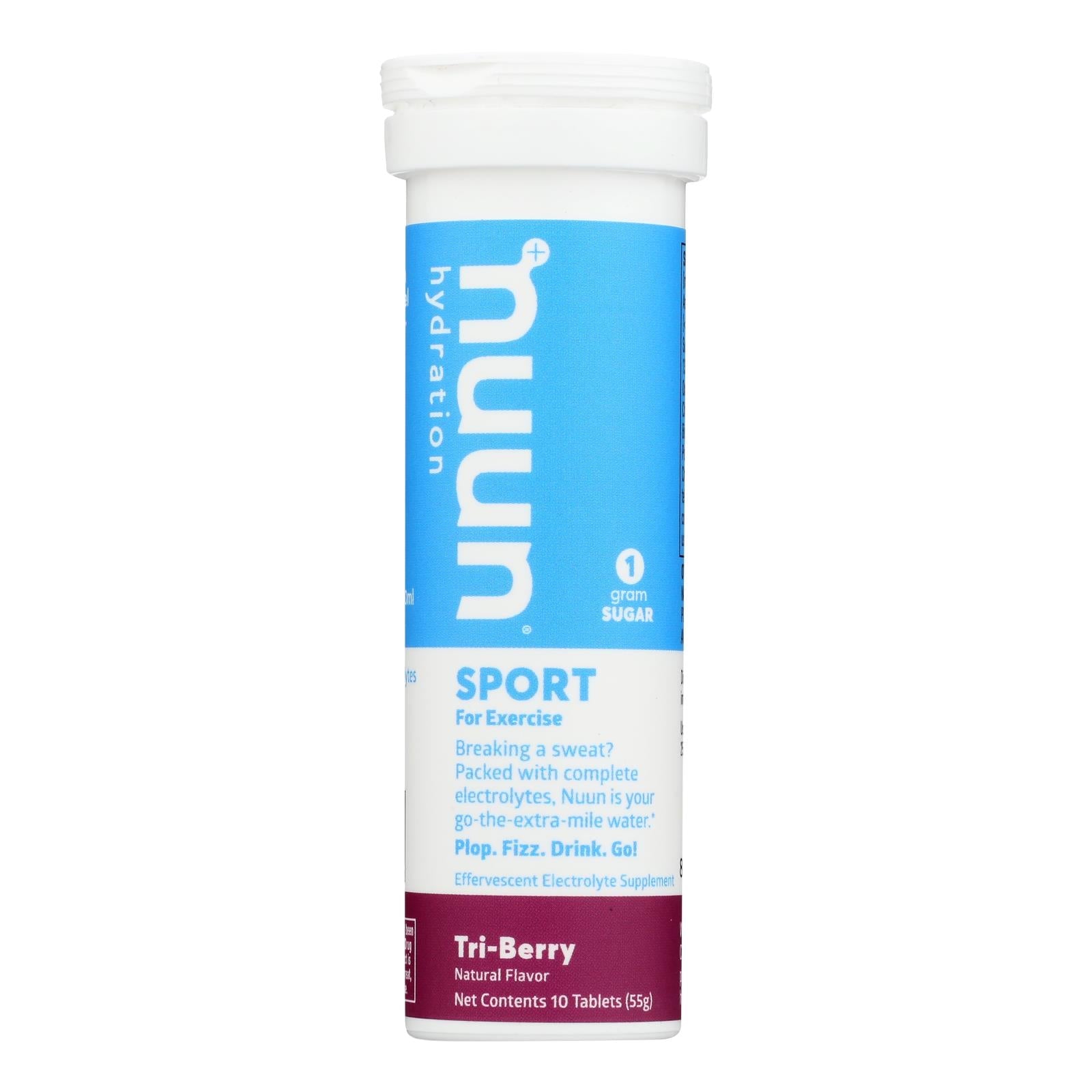 Comprimidos hidratantes Nuun Active Tri-Berry (8 comprimidos)