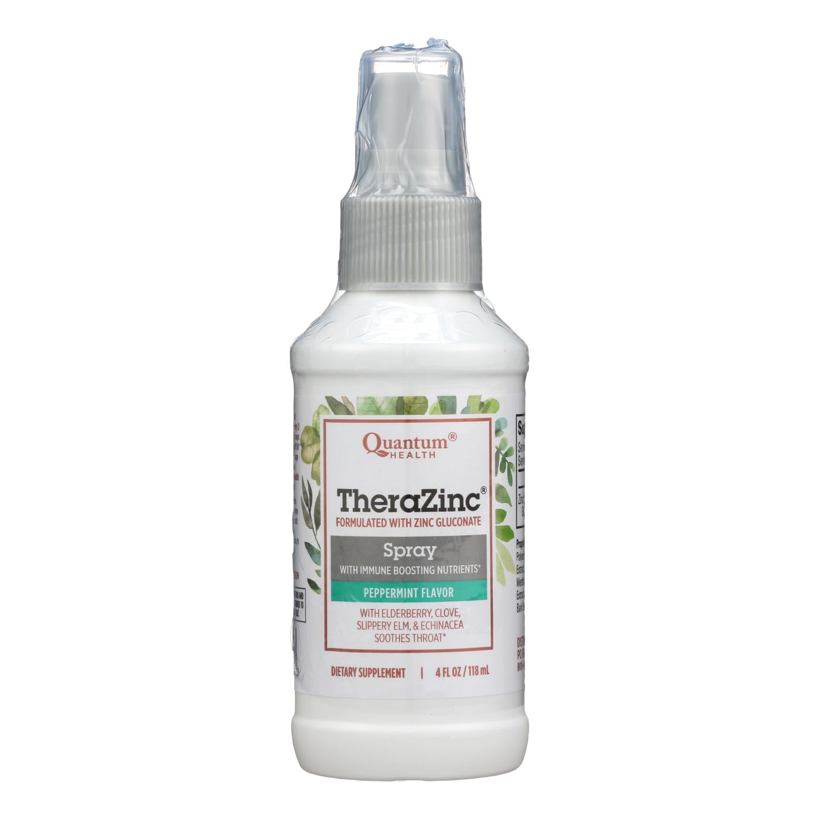 Spray Quantum Therazinc con menta y clavo - 118 ml