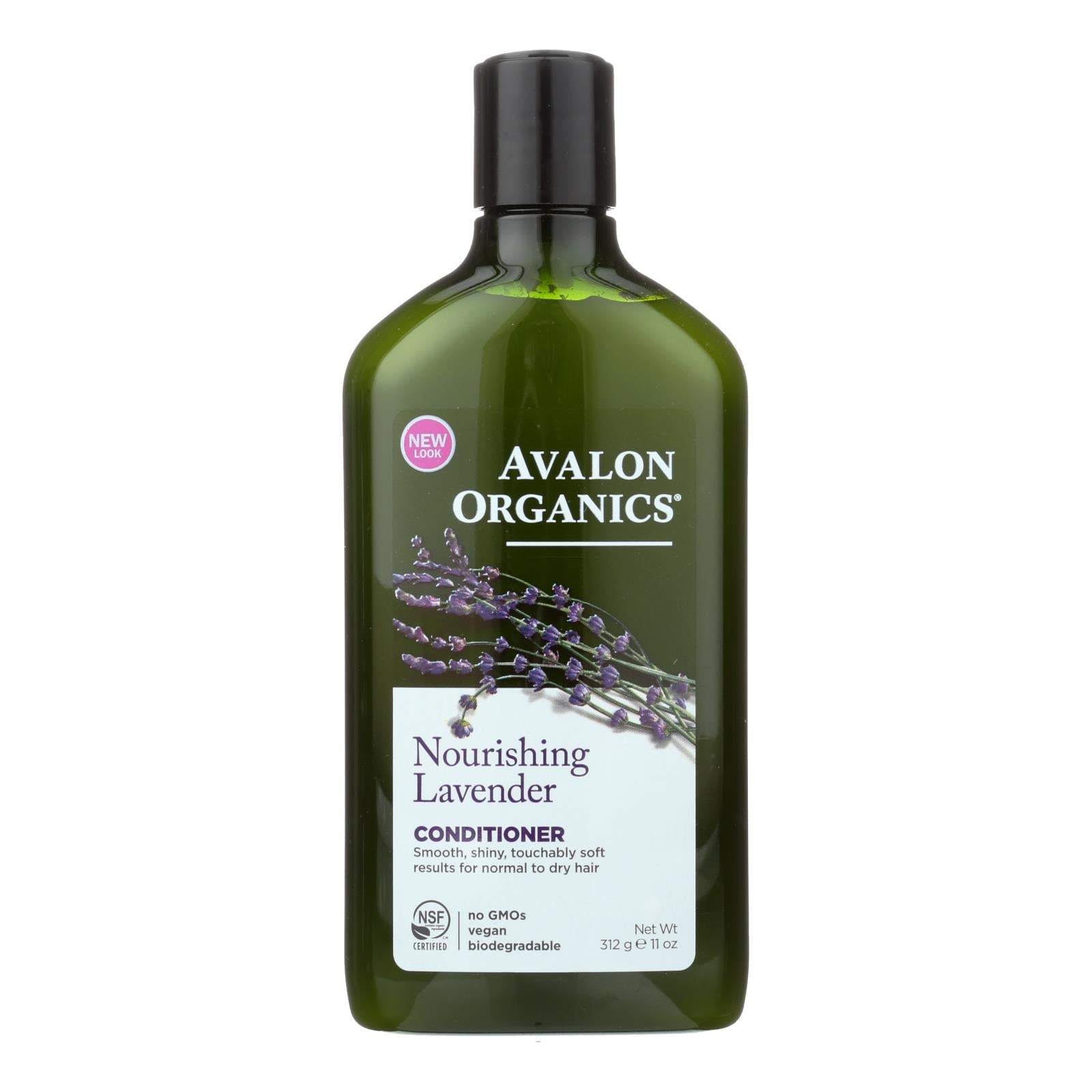 Acondicionador hidratante de lavanda Avalon Organics (325 ml)