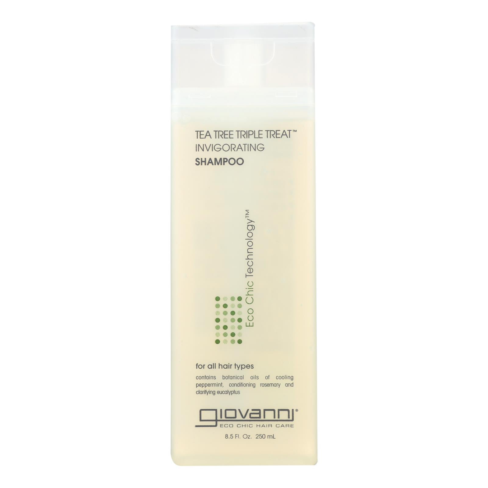 Champú Giovanni Tea Tree Triple Treat (8.5 onzas líquidas) 