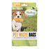 Bolsas compostables Biobag para desechos de perros, 50 unidades (paquete de 12)