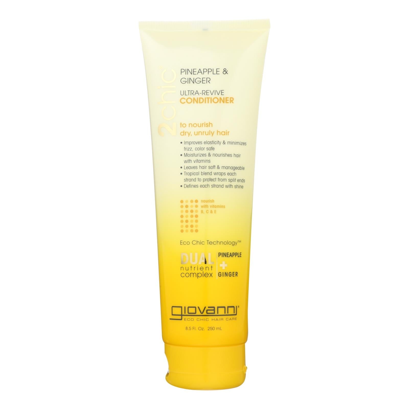 Acondicionador Giovanni Piña y Jengibre - Hidratante, 8.5 oz.