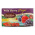 Té de hierbas Celestial Seasonings Wild Berry Zinger, 6 cajas de 20 bolsitas de té 