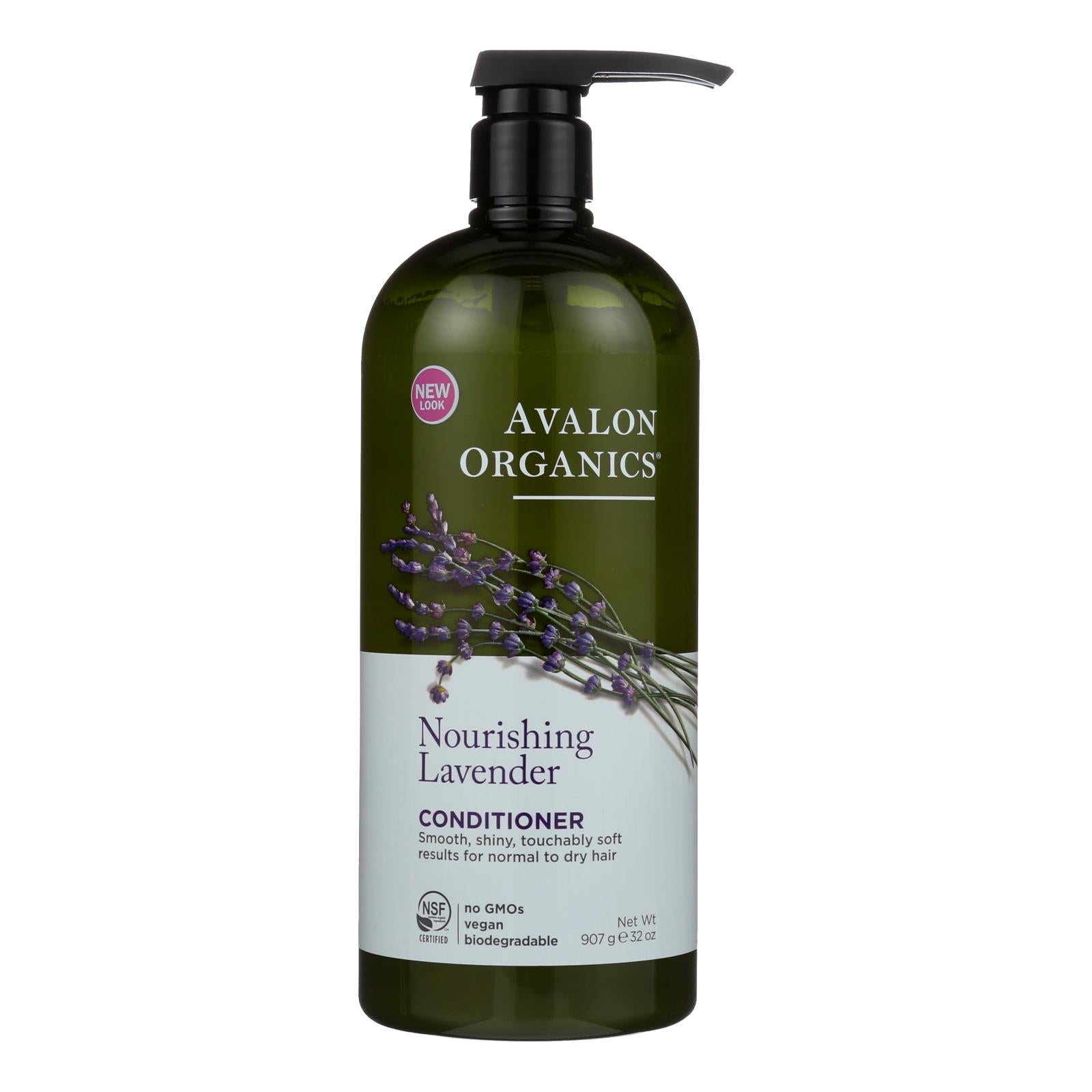 Acondicionador nutritivo de lavanda de Avalon Organics (947 ml) 