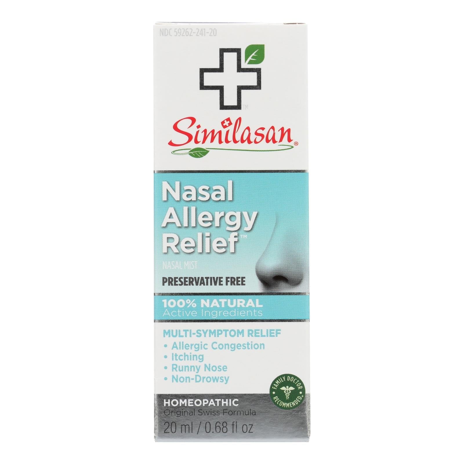 Alivio de la alergia nasal Similasan (- 0,68 onzas líquidas)