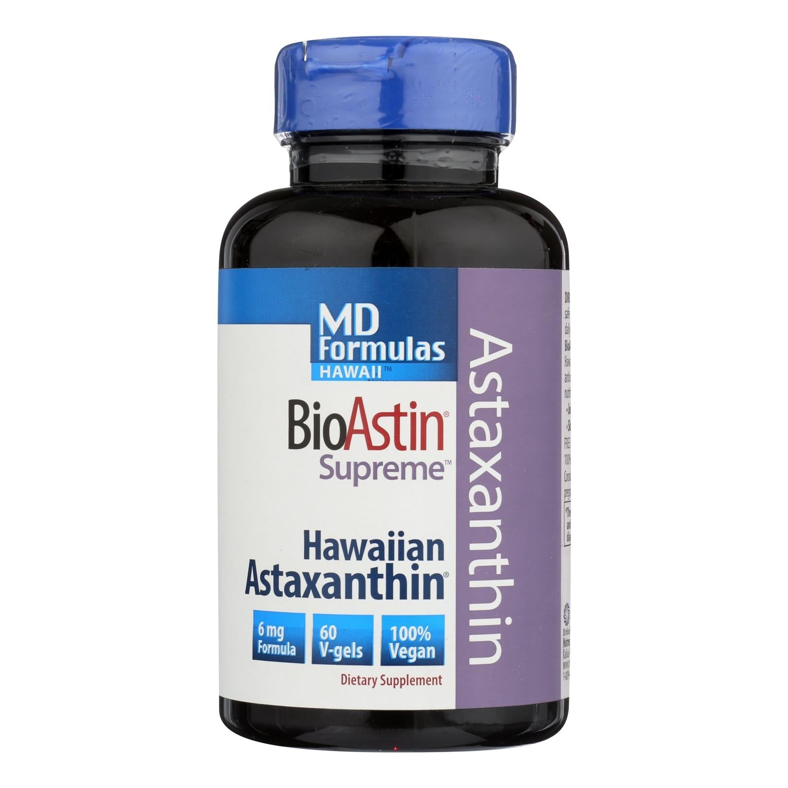 Nutrex Hawaii Bioastin Supreme - 6 mg | 60 cápsulas vegetarianas