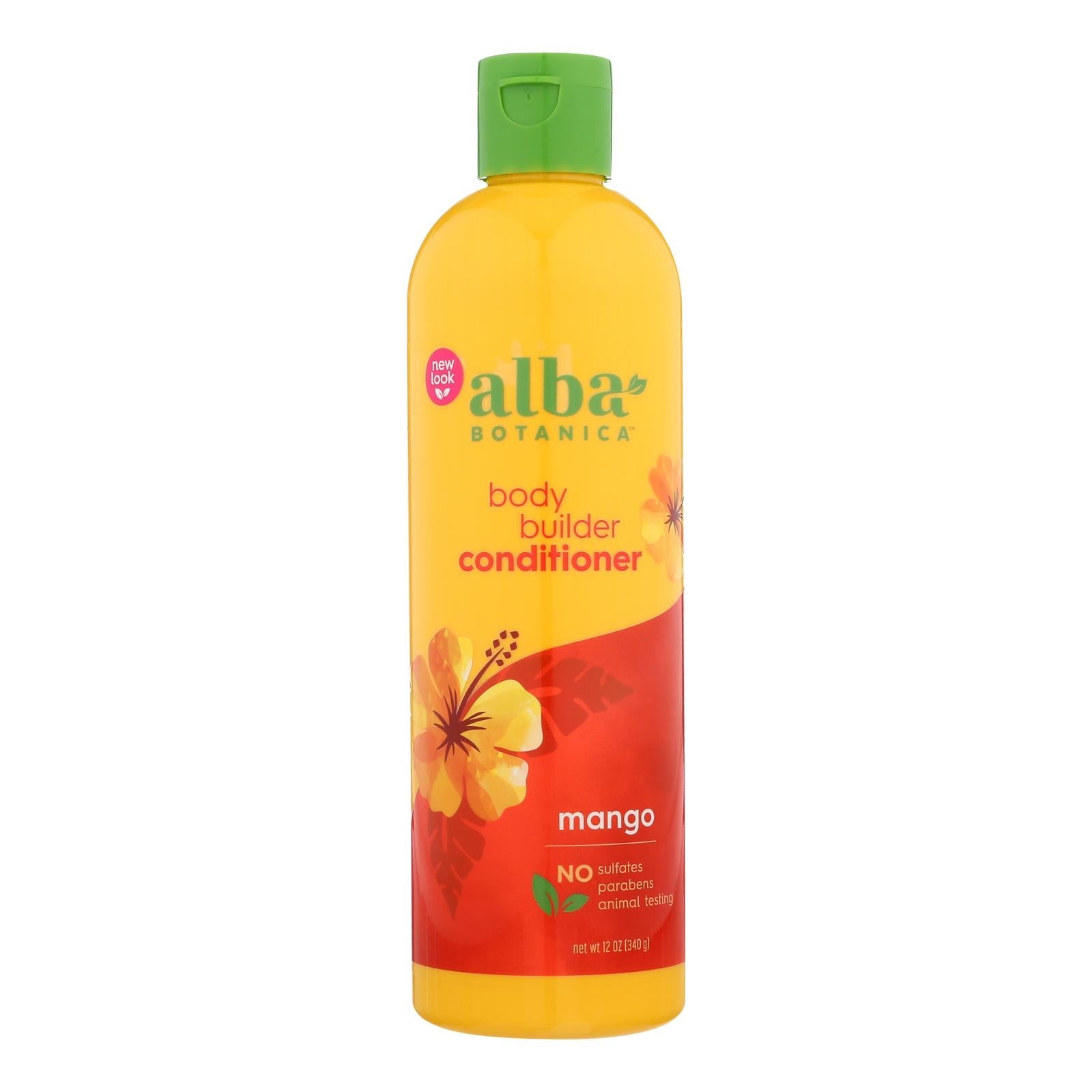 Acondicionador fortalecedor de mango hawaiano Alba Botanica, 355 ml