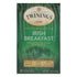 Bolsitas de té negro Twinings Irish Breakfast (paquete de 6 - 20 unidades)