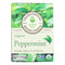 Té de menta piperita orgánico de Traditional Medicinals, sin cafeína, 16 bolsitas (paquete de 6)