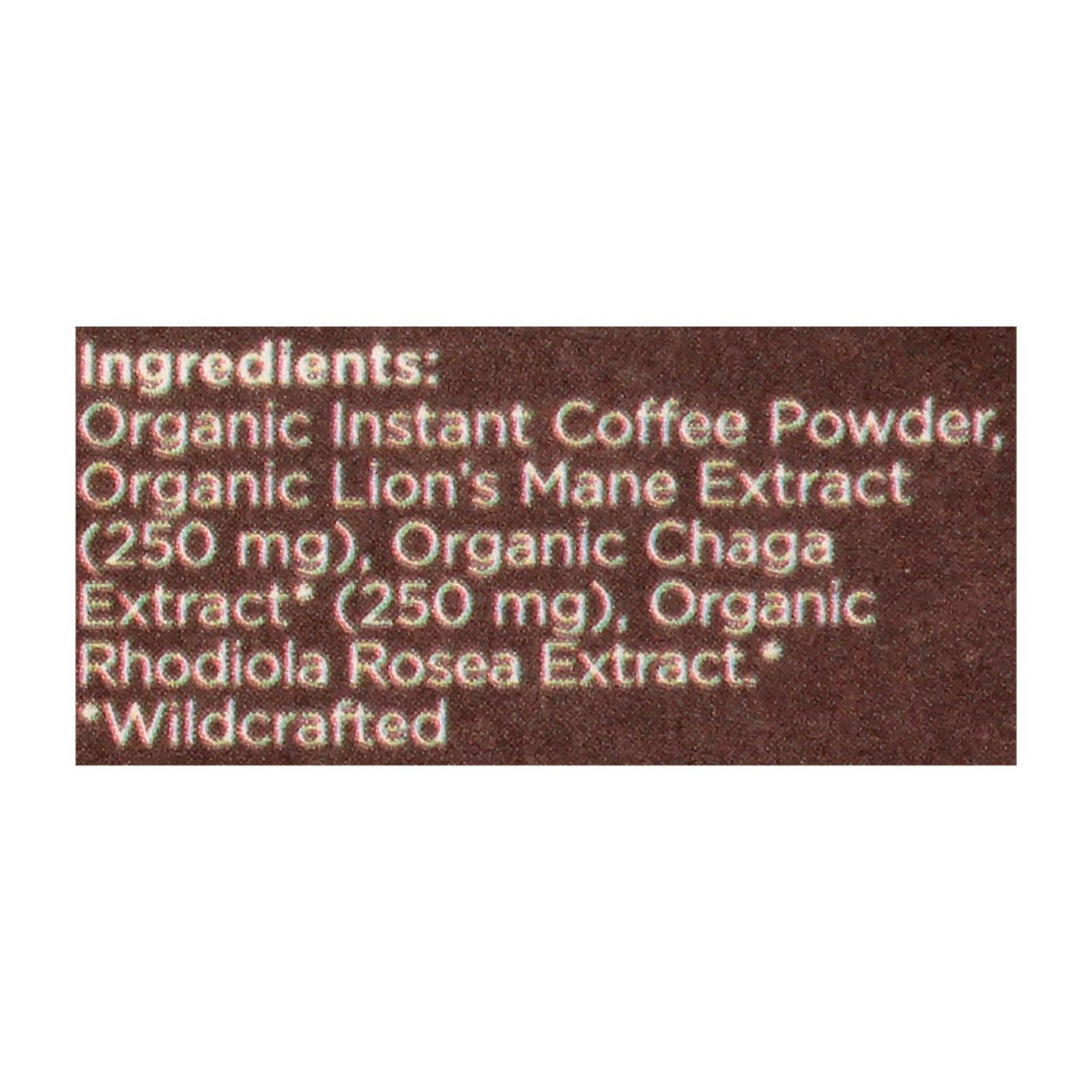 Café con Hongos Four Sigmatic (10 unidades): Melena de León y Chaga para la Concentración y el Sistema Inmunitario
