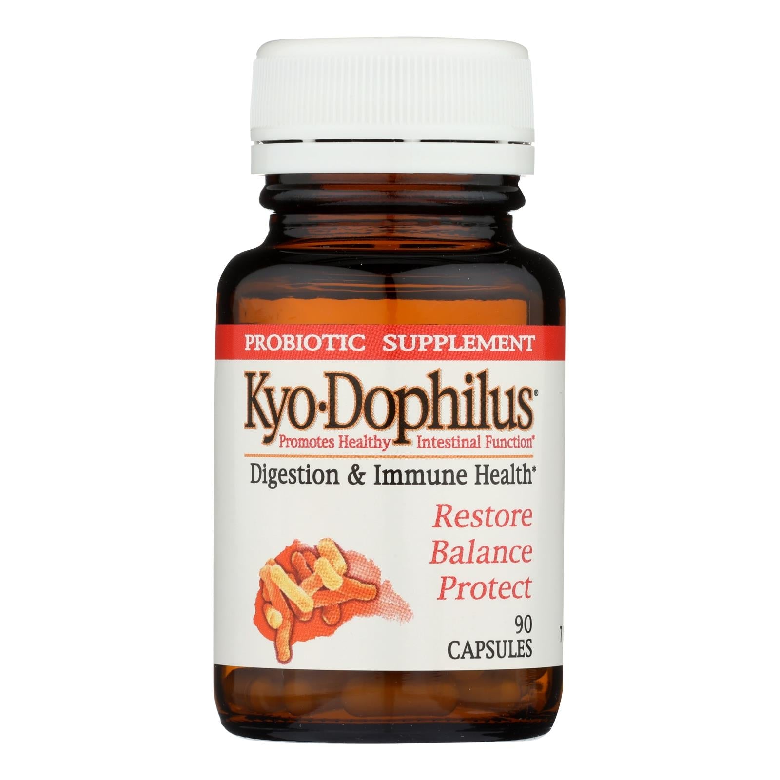 Kyolic Kyo-dophilus - Apoyo para la digestión y la salud inmunitaria - 90 cápsulas