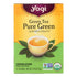 Té verde puro orgánico Yogi Tea, paquete de 6, 16 bolsitas de té cada una