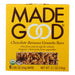 Barra de granola con chocolate y plátano Made Good (paquete de 6 - 5 oz)