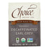 Té Earl Grey descafeinado de Choice Organic Teas (paquete de 6 - 16 bolsitas)