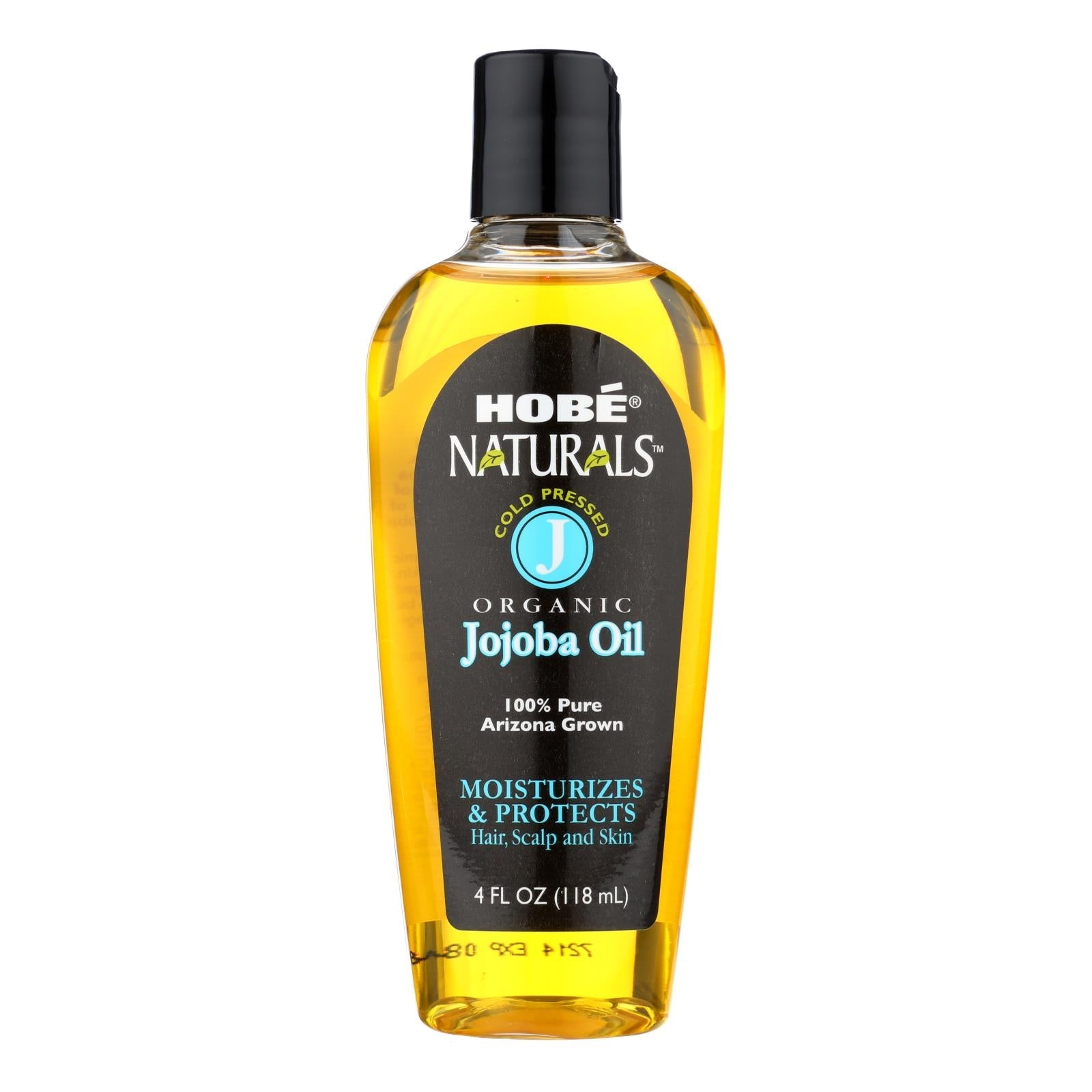 Hobe Labs Naturals Aceite de jojoba, 4 onzas líquidas