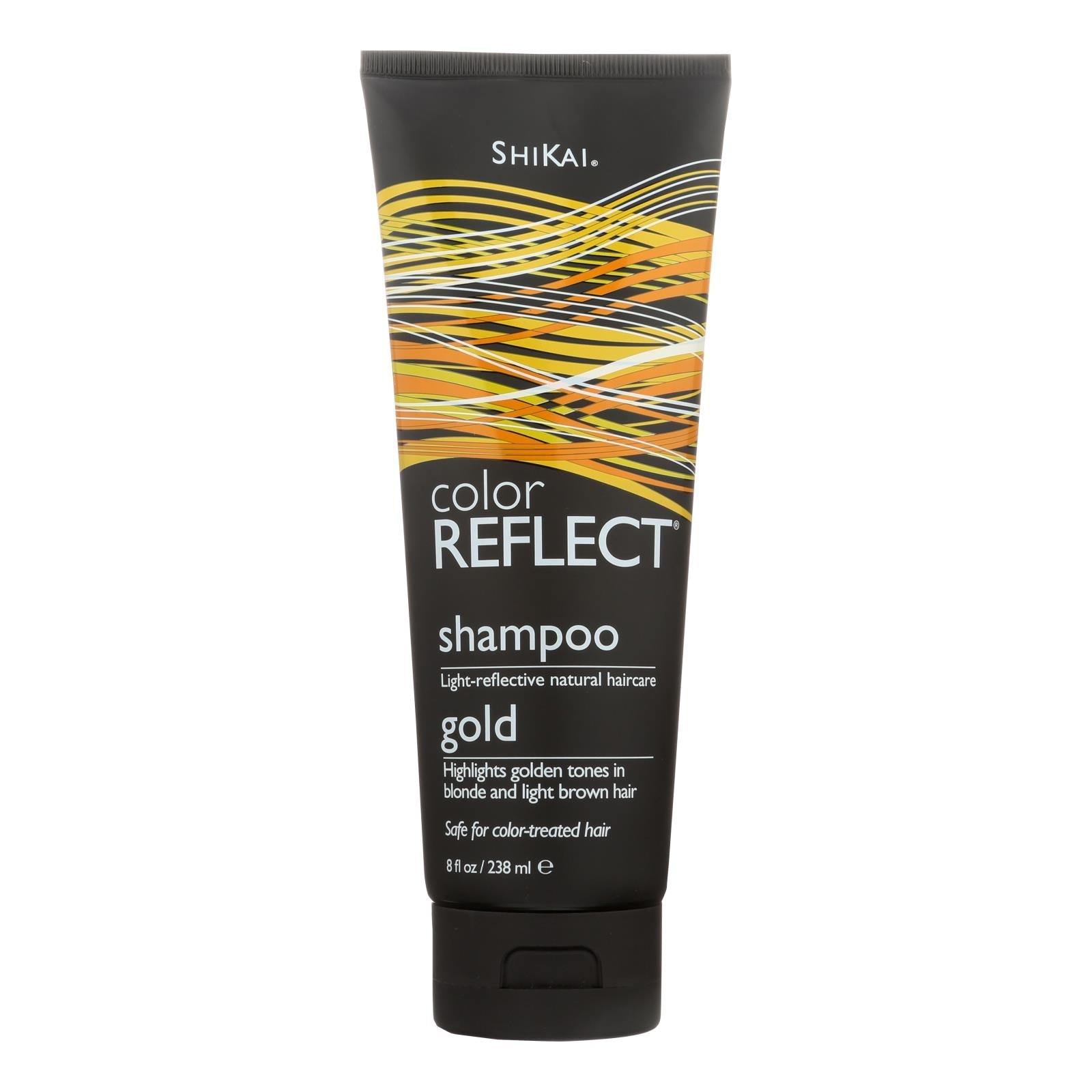 Champú Shikai Color Reflect Gold, 8 onzas líquidas 