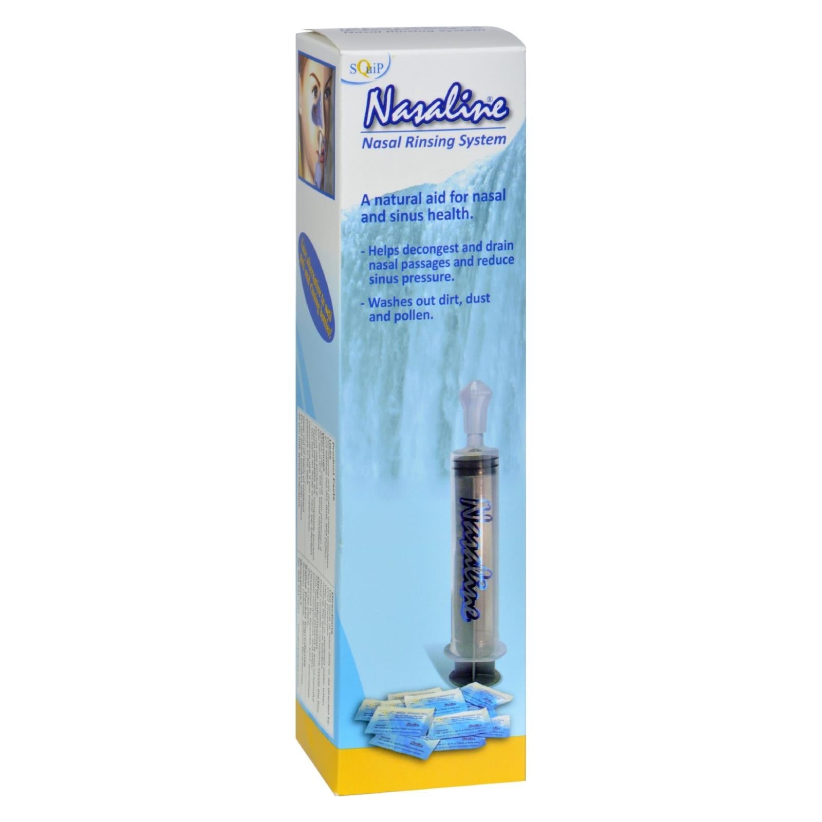 Kit de sistema de enjuague nasal Squip Nasaline