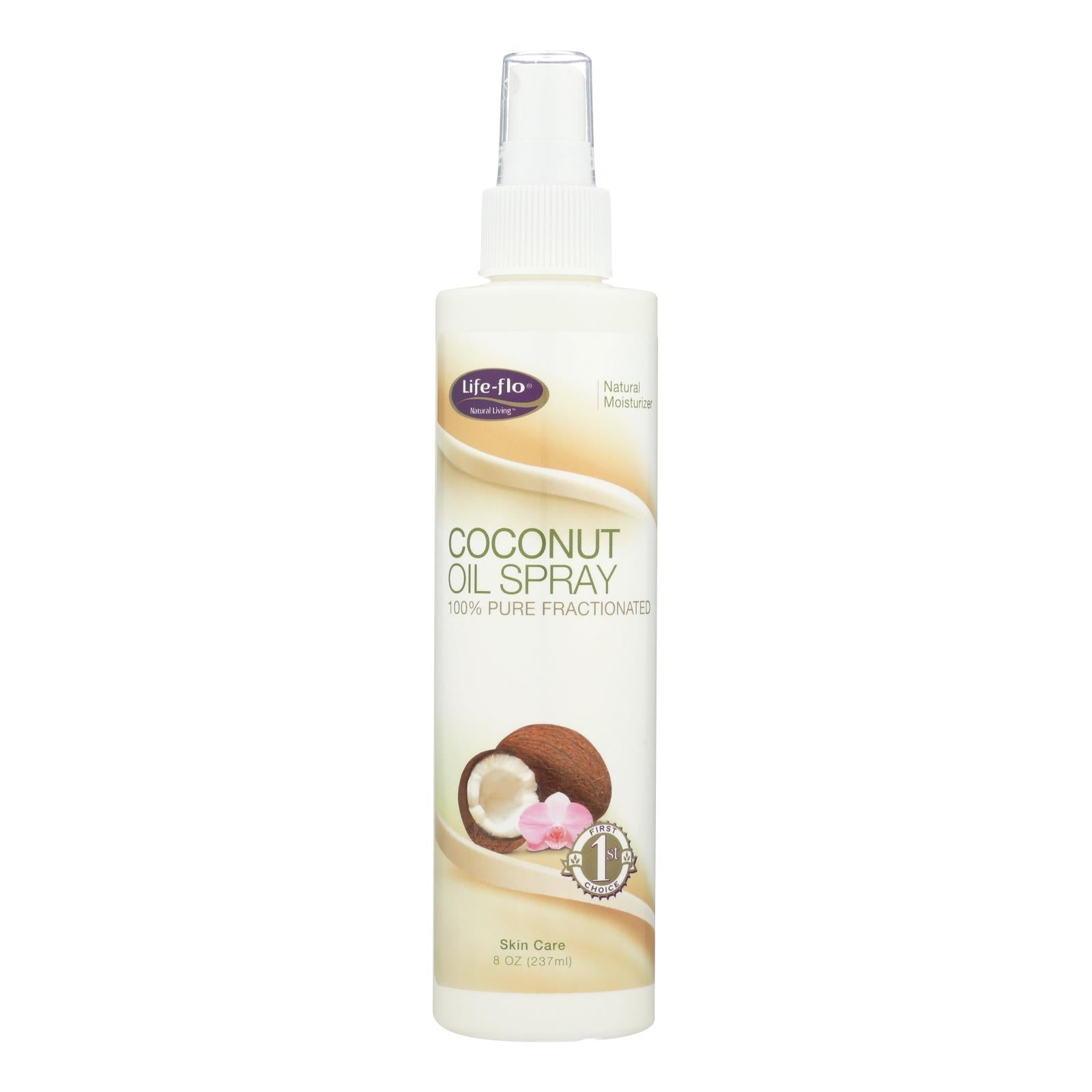 Aceite de coco fraccionado 100 % puro en aerosol Life-Flo