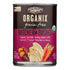 Alimento orgánico para perros Castor &amp; Pollux sin cereales, con pavo, zanahorias frescas y boniatos - 355 g (paquete de 12)