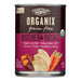 Alimento orgánico para perros Castor &amp; Pollux sin cereales, con pavo, zanahorias frescas y boniatos - 355 g (paquete de 12)