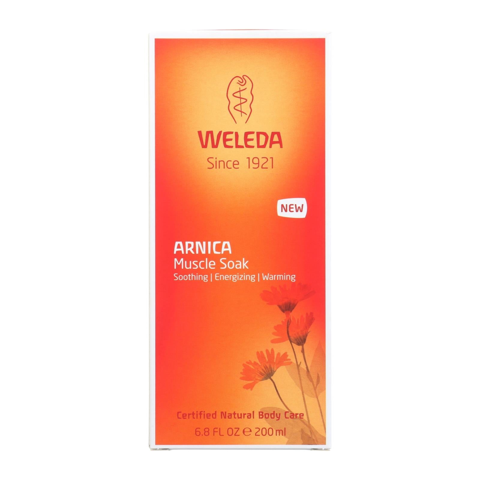 Baño muscular de árnica Weleda | Calmante para músculos rígidos | Paquete de 6.8 oz. 